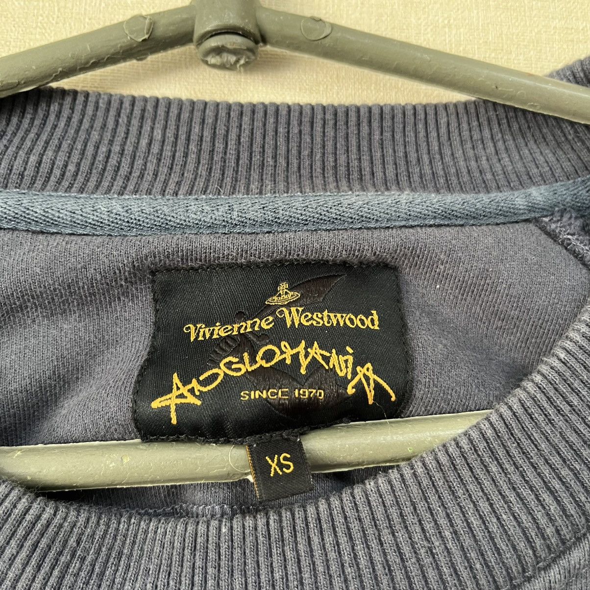 Vivienne Westwood Vintage Vivienne Westwood Sweatshirt Big Logo Orb Pullover Size US L / EU 52-54 / 3 - 4 Thumbnail
