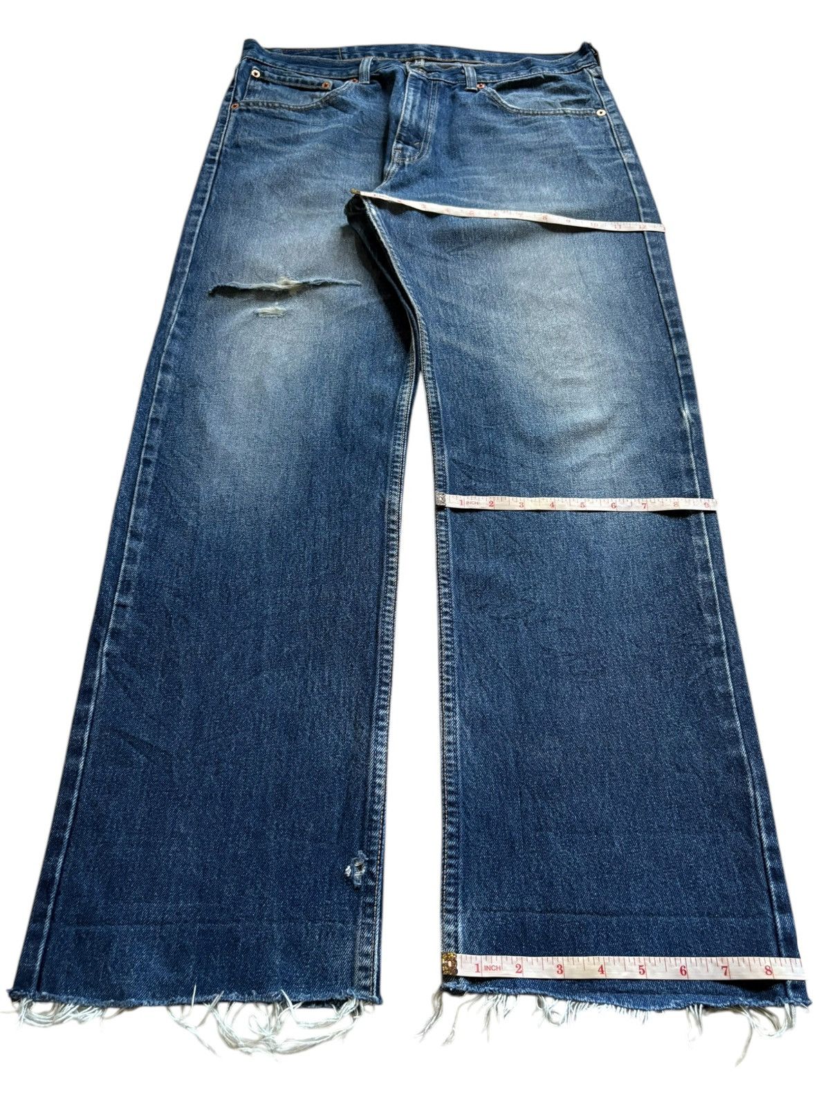 Levi's Vintage 90s Levis 581 Faded Wash Loose Baggy Jeans Size US 34 / EU 50 - 14 Thumbnail