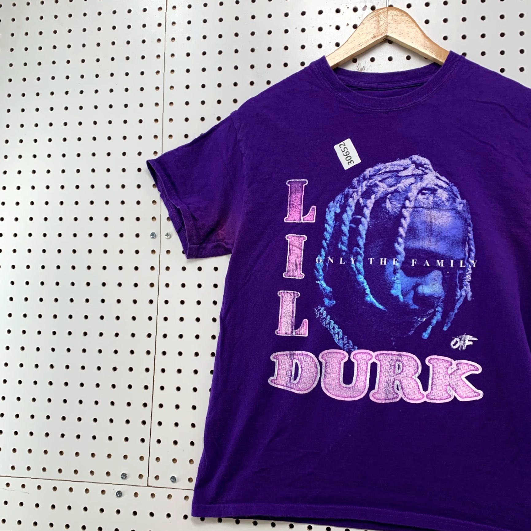 Vintage VINTAGE Lil Durk Shirt Womens M Purple Hip Hop Tee Short Sleeve 18.5x24.5 Mens Size M / US 6-8 / IT 42-44 - 3 Thumbnail