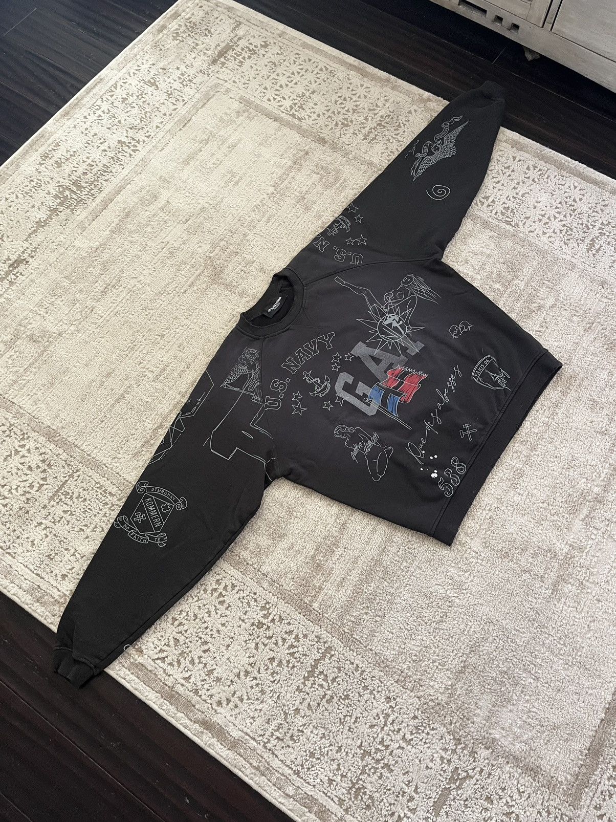 No Faith Studios No Faith Studios Graffiti Crewneck Size US M / EU 48-50 / 2 - 4 Thumbnail