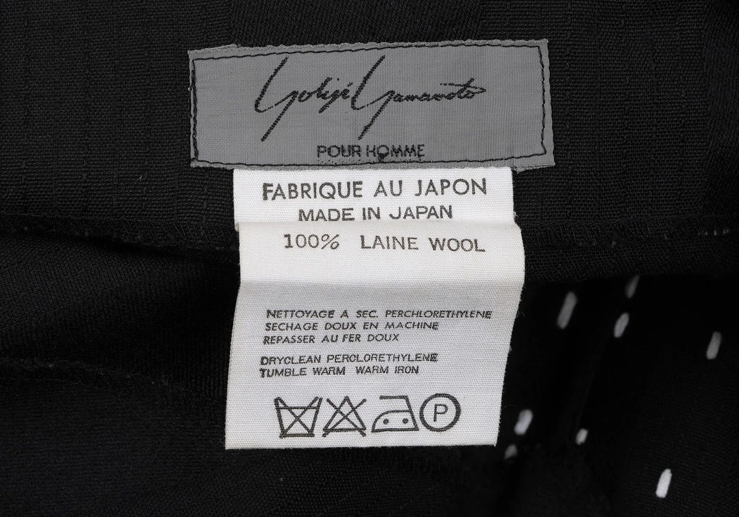 Yohji Yamamoto Yohji Yamamoto Stripe Jacquard V-Neck Top Size US M / EU 48-50 / 2 - 15 Thumbnail