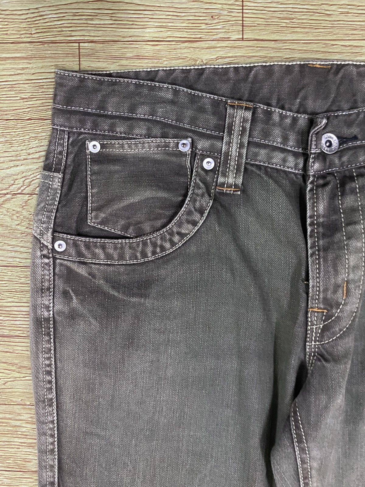 semanticdesign Very Rare Vintage Brand Semantic Design Flared Jeans 1990s Size US 32 / EU 48 - 5 Thumbnail