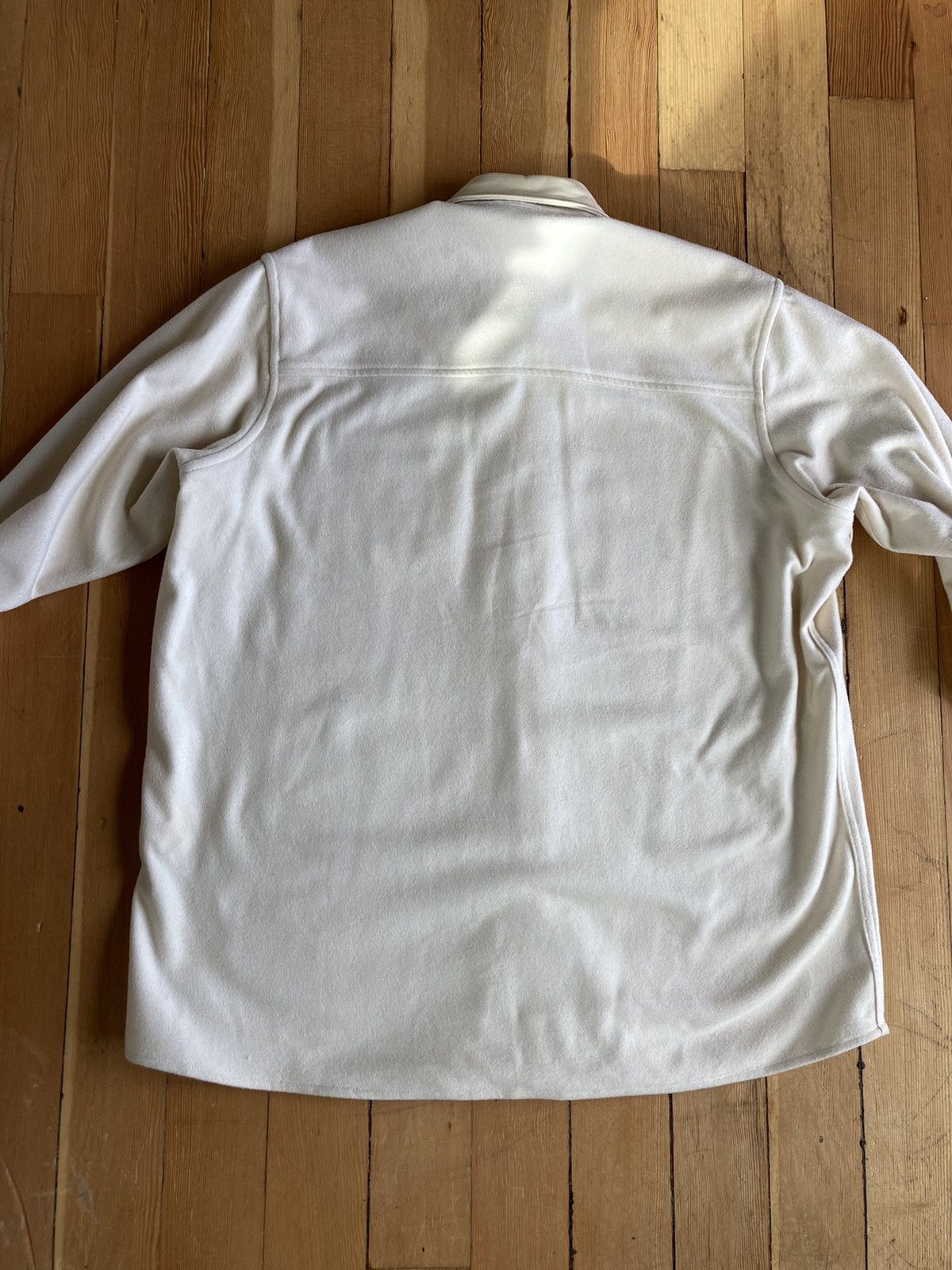 Our Legacy Cream Wool Overshirt Size US S / EU 44-46 / 1 - 5 Thumbnail