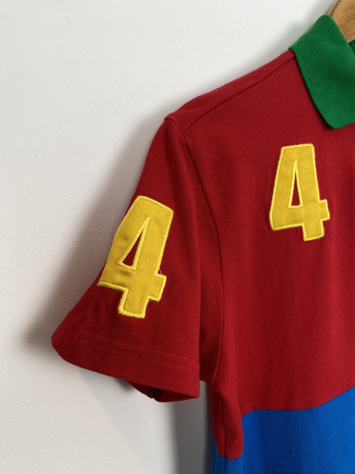 Handmade 90’s Polo Ralph Lauren Big Pony Collection Polo Shirt Size US S / EU 44-46 / 1 - 3 Thumbnail