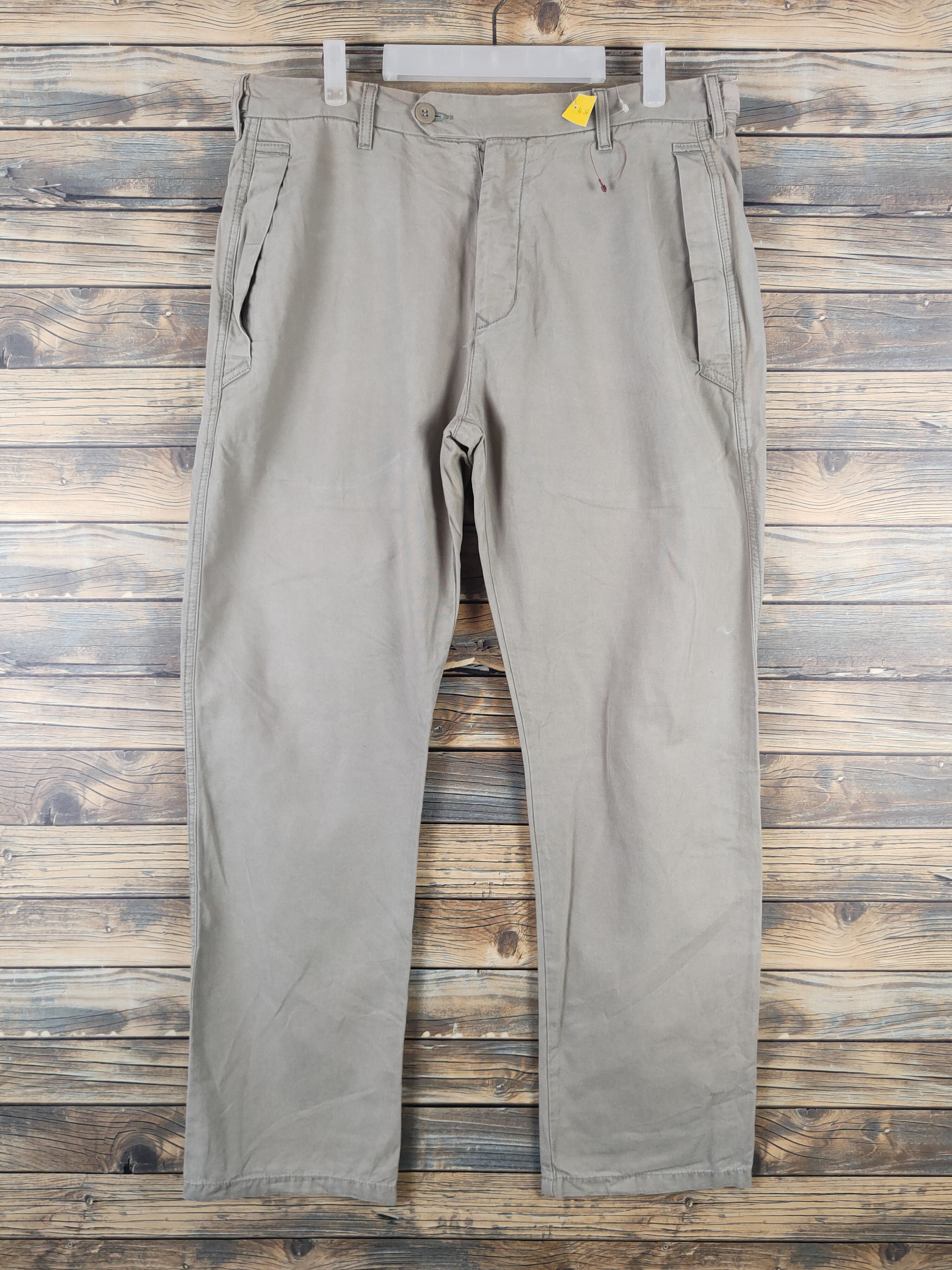 Silas DL Silas Beige Multipocket Casual Pants #46-266T Size US 35 - 1 Thumbnail