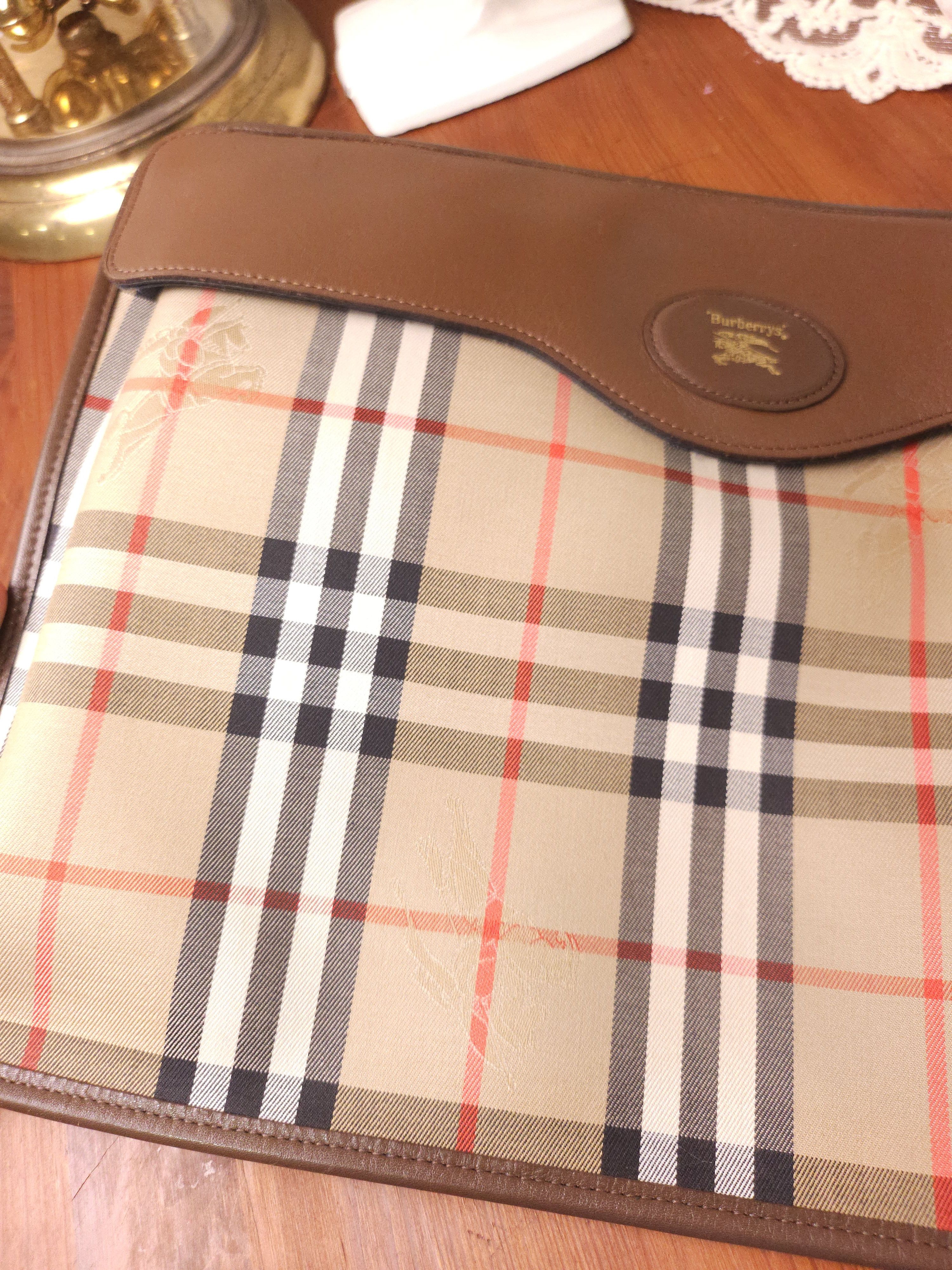 Burberry Burberry Nova Check Laptop Pouch Size ONE SIZE - 5 Thumbnail