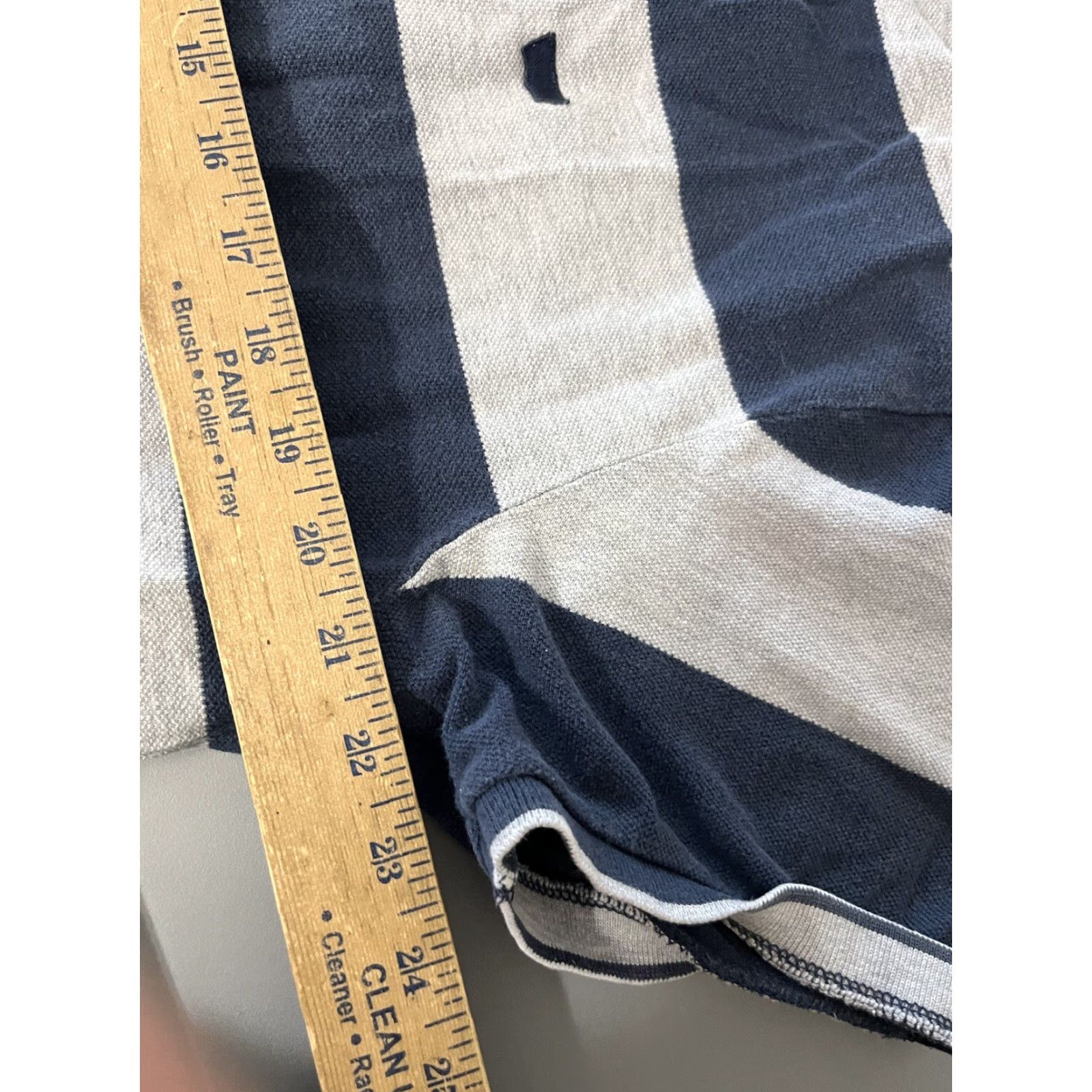 Levi's Levi's Polo Shirt Adult XL Blue Gray Cotton Short Sleeve Logo Mens Size US XL / EU 56 / 4 - 5 Thumbnail