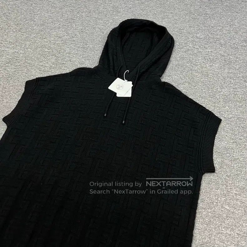 Hermes Hermes Full Logo Knit Sleeveless Vest Size XS / US 0-2 / IT 36-38 - 3 Thumbnail
