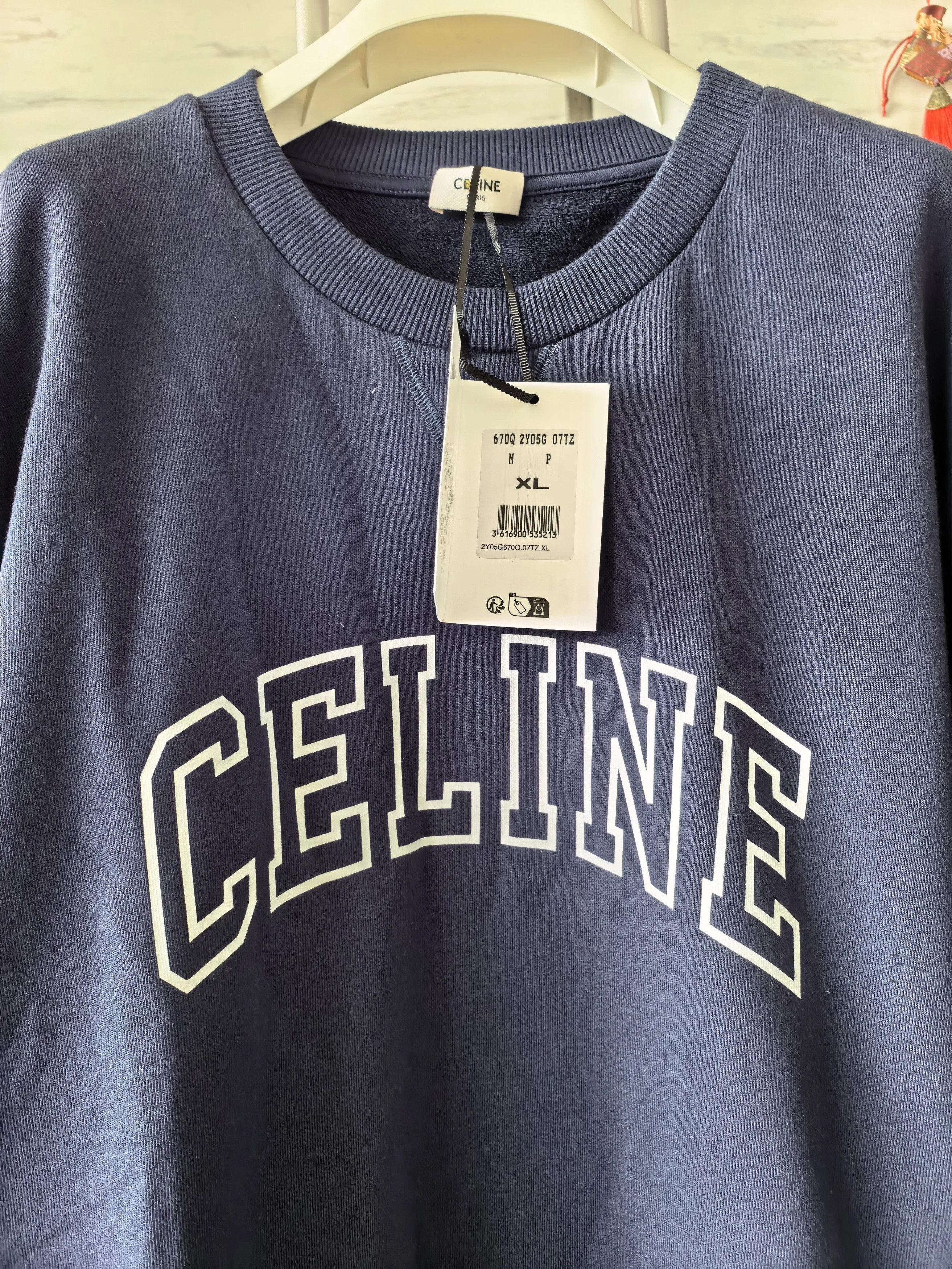 Celine Celine ss24 sweatshirt jacket new with tags Size US XL / EU 56 / 4 - 5 Thumbnail