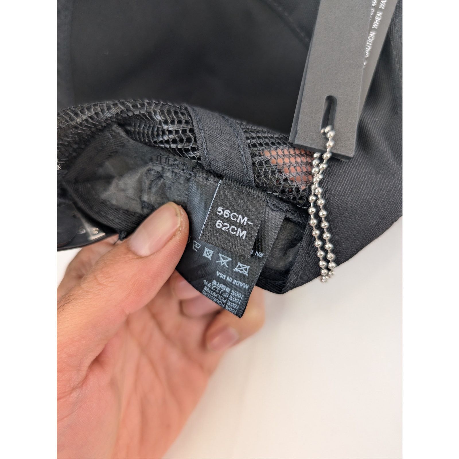 Amiri o1rshd1 Q:16 / Size: OS / MA Logo Trucker Cap / Hat in Black Size ONE SIZE - 15 Thumbnail