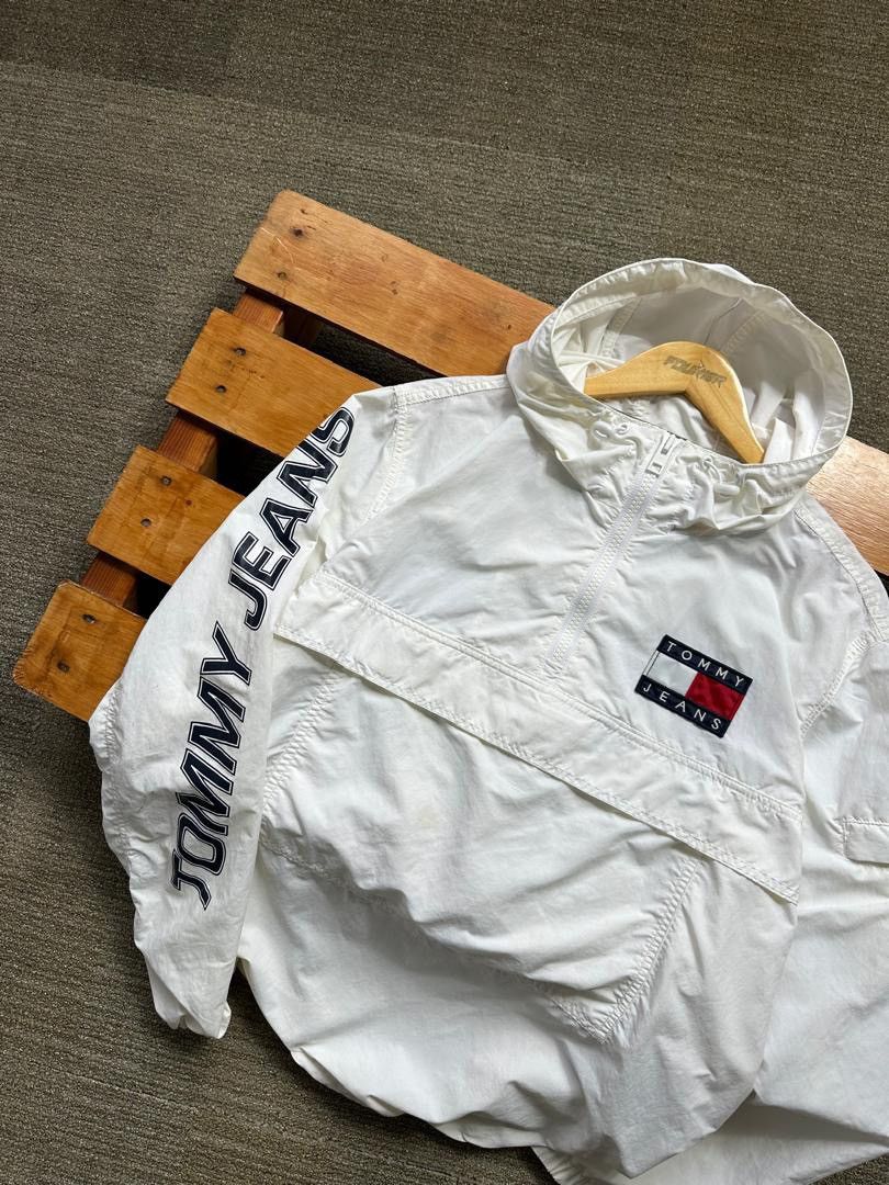 Tommy Hilfiger TOMMY JEANS ANORAK WINDBREAKER Size US L / EU 52-54 / 3 - 4 Thumbnail