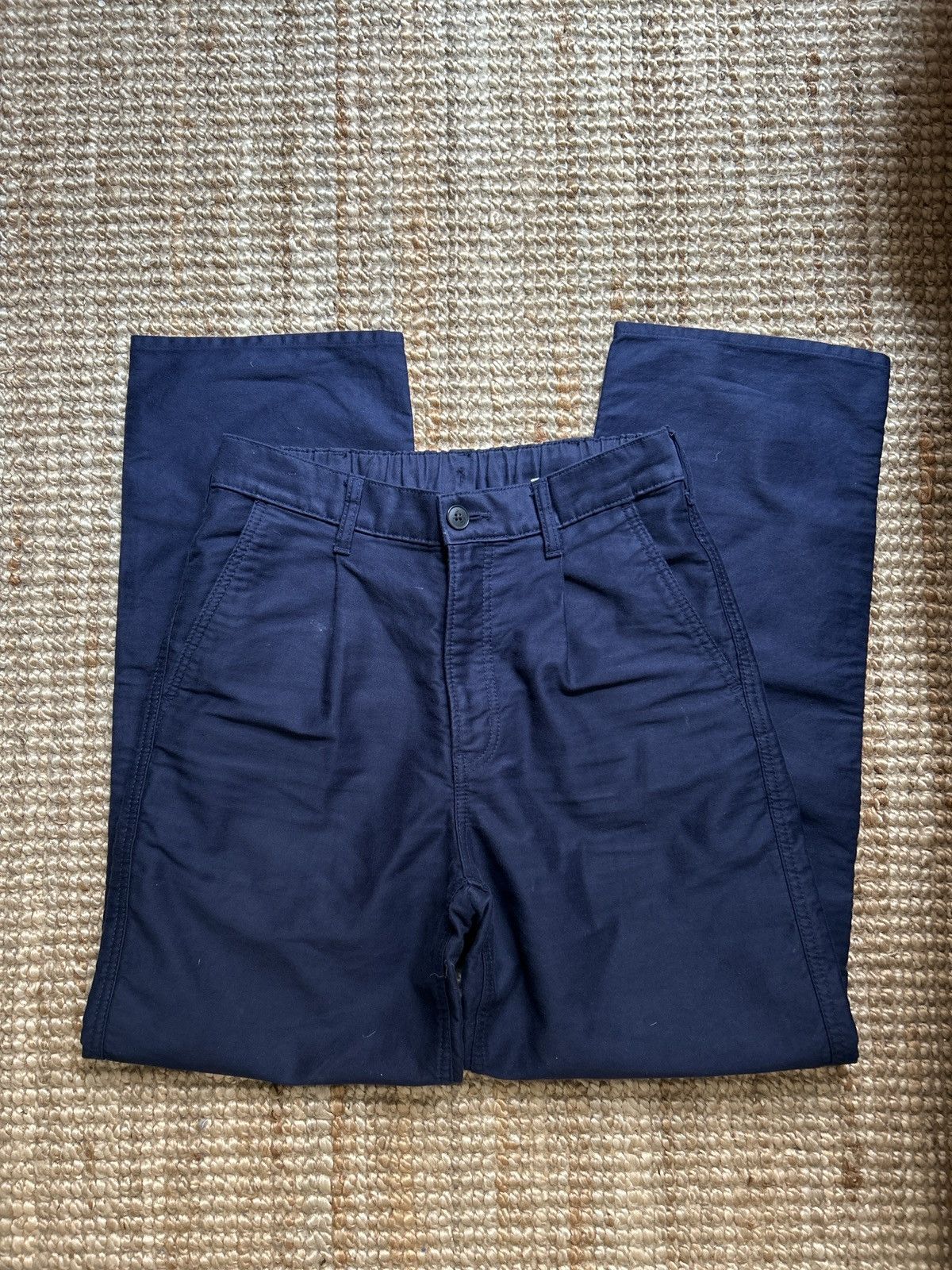 Muji Moleskin Trousers