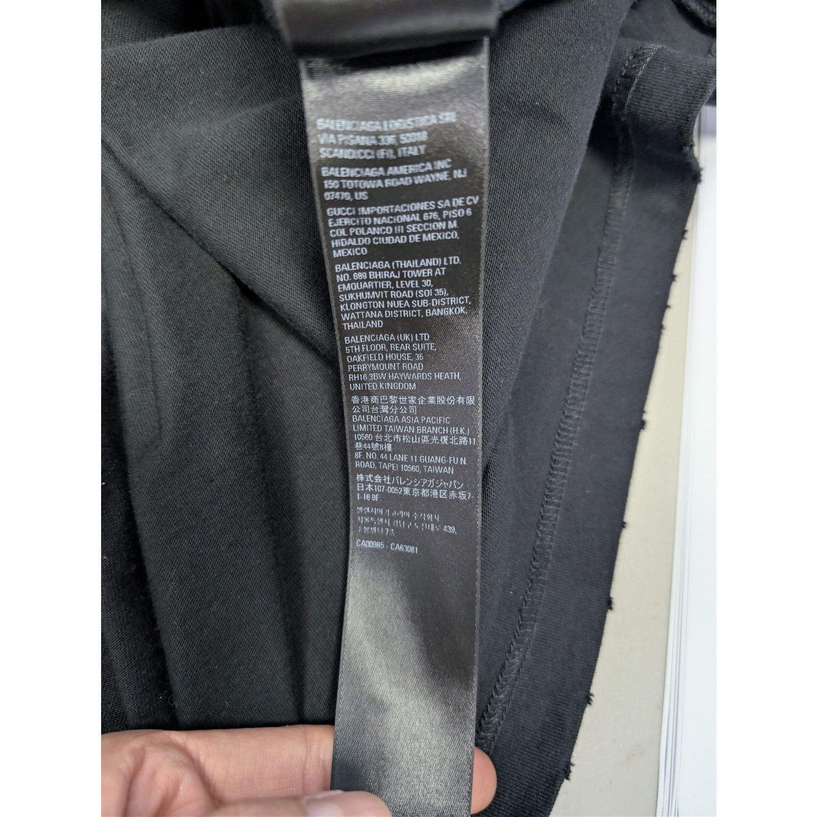 Balenciaga o1rshd1 Q:2 / Political Campaign Layered Jersey T-Shirt Size US XL / EU 56 / 4 - 21 Thumbnail