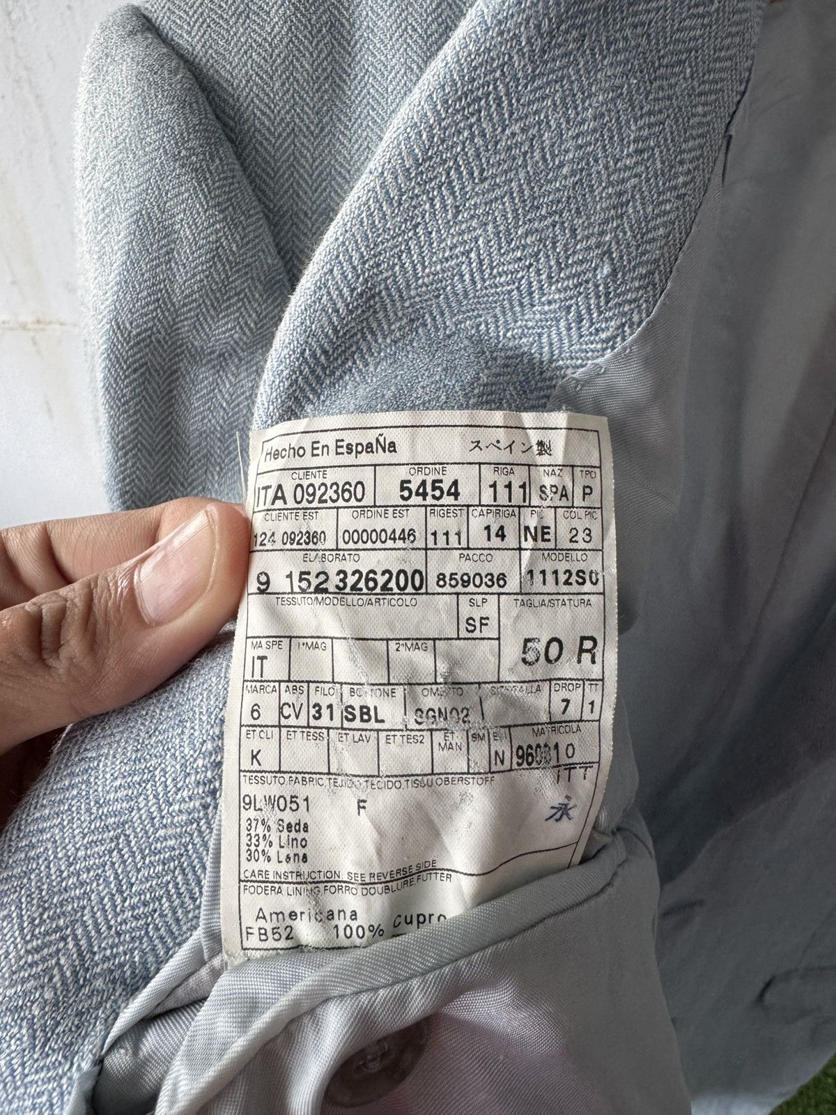 Loewe Loewe Linen Blazer Size US L / EU 52-54 / 3 - 8 Thumbnail