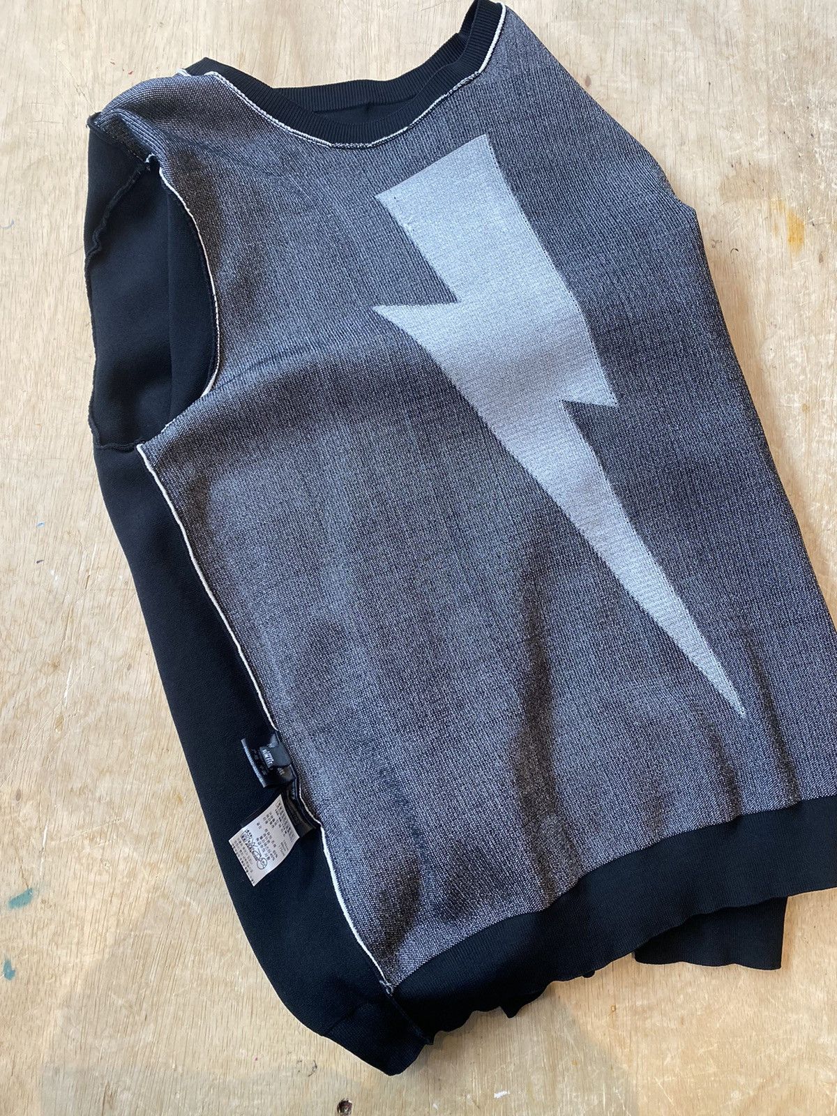 Neil Barrett Neil Barrett Thunderbolt Sweatshirt Size M Size US M / EU 48-50 / 2 - 5 Thumbnail