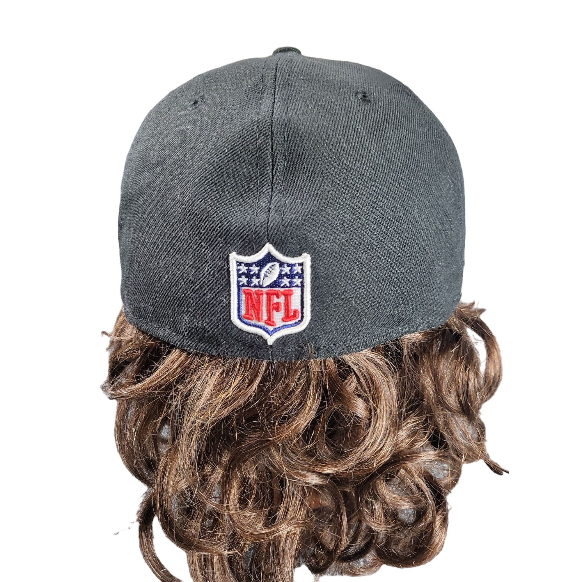 New Era Pittsburgh Steelers New Era Fitted Hat Men Sz 7 1/4 Black NF Size ONE SIZE - 3 Thumbnail