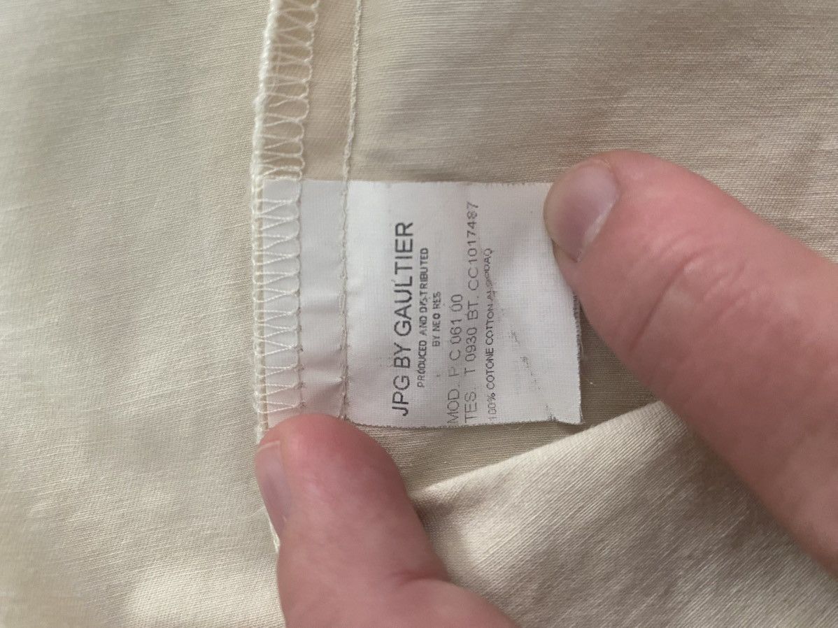Jean Paul Gaultier JPG Jeans Cotton Military Jacket Size US L / EU 52-54 / 3 - 5 Thumbnail