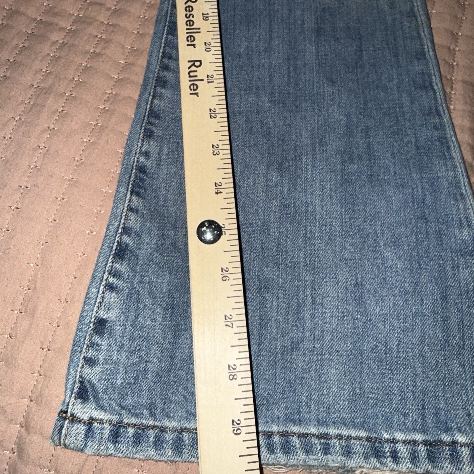 Abercrombie & Fitch *Abercrombie & Fitch Y2K Jean & Top 2 Pc Bundle* Sz 6 Size 28" / US 6 / IT 42 - 7 Thumbnail