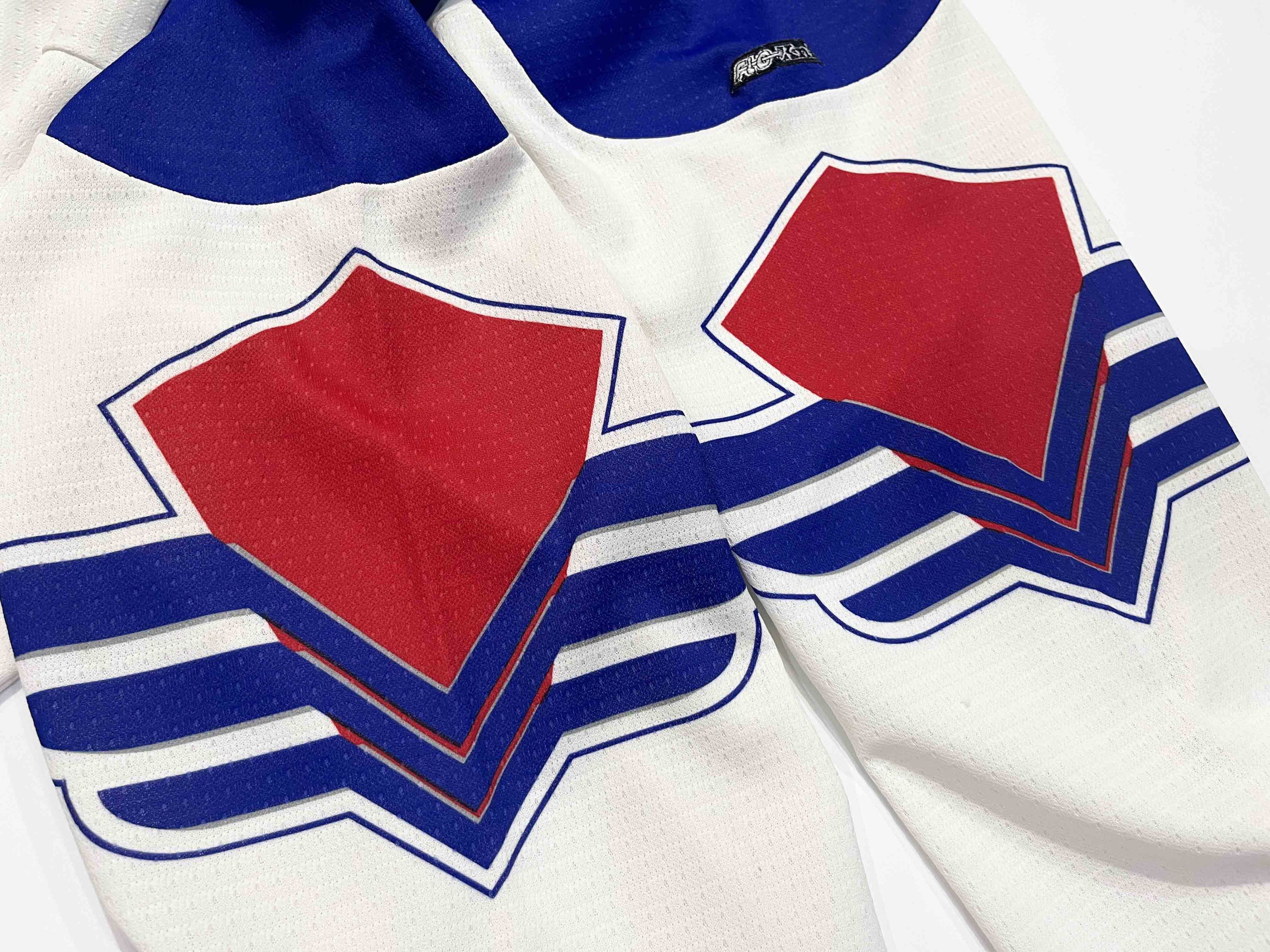Other Vintage Bauer MHC Krylya Sovetov Russian MHL Hockey Jersey Size US XL / EU 56 / 4 - 4 Thumbnail