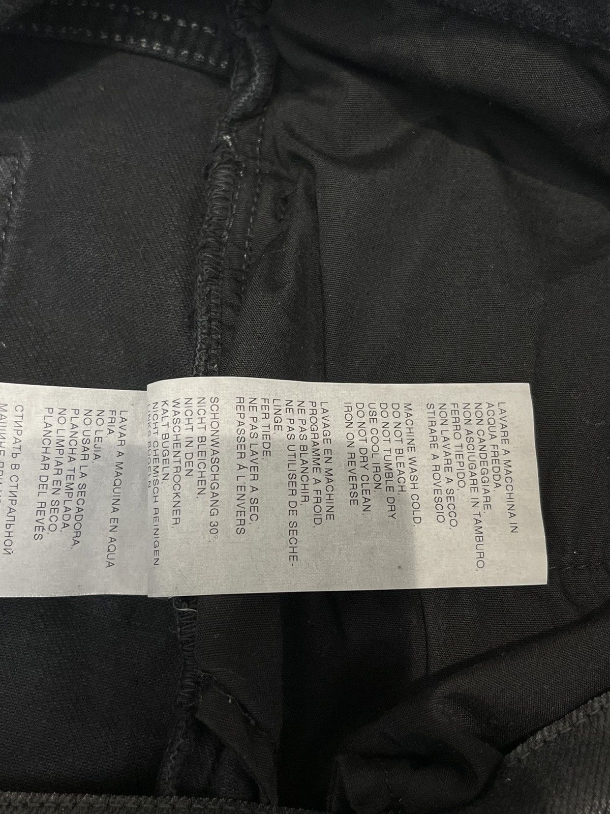 1017 ALYX 9SM 1017 ALYX 9SM Waxed Pants Black Size US 34 / EU 50 - 7 Thumbnail