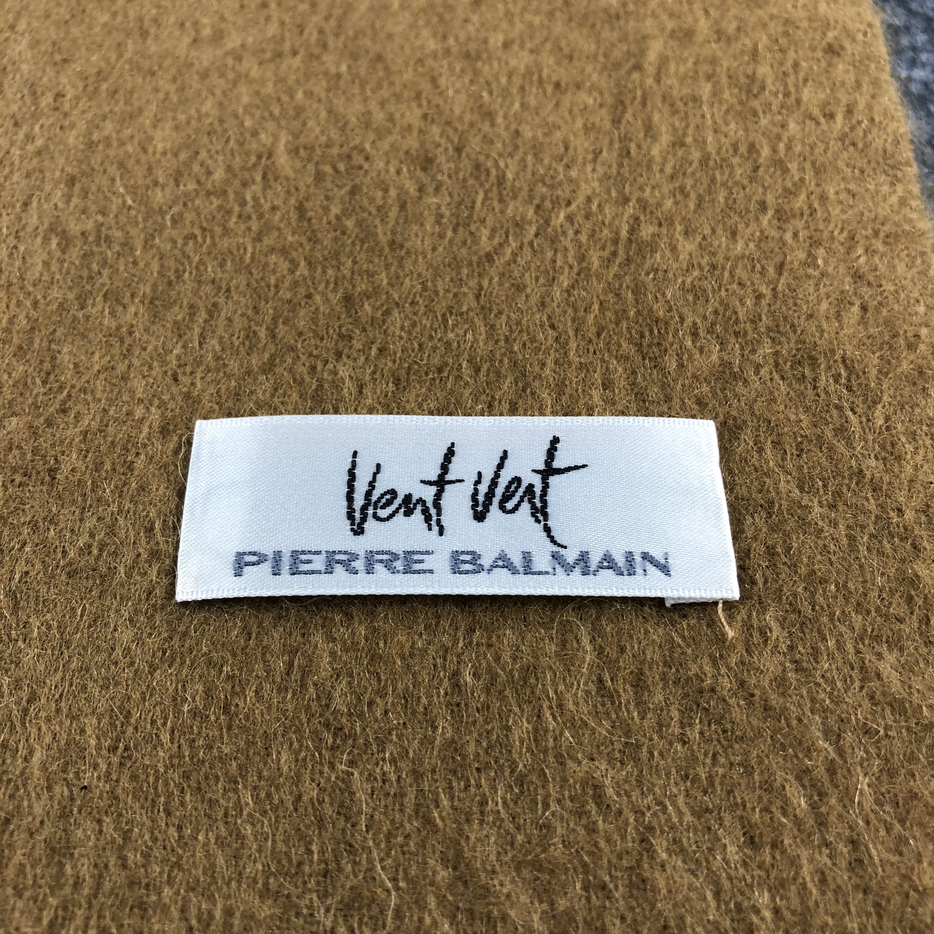 Pierre Balmain Vent Vert by Pierre Balmain Wool Scarf Muffler V689 Size ONE SIZE - 4 Thumbnail