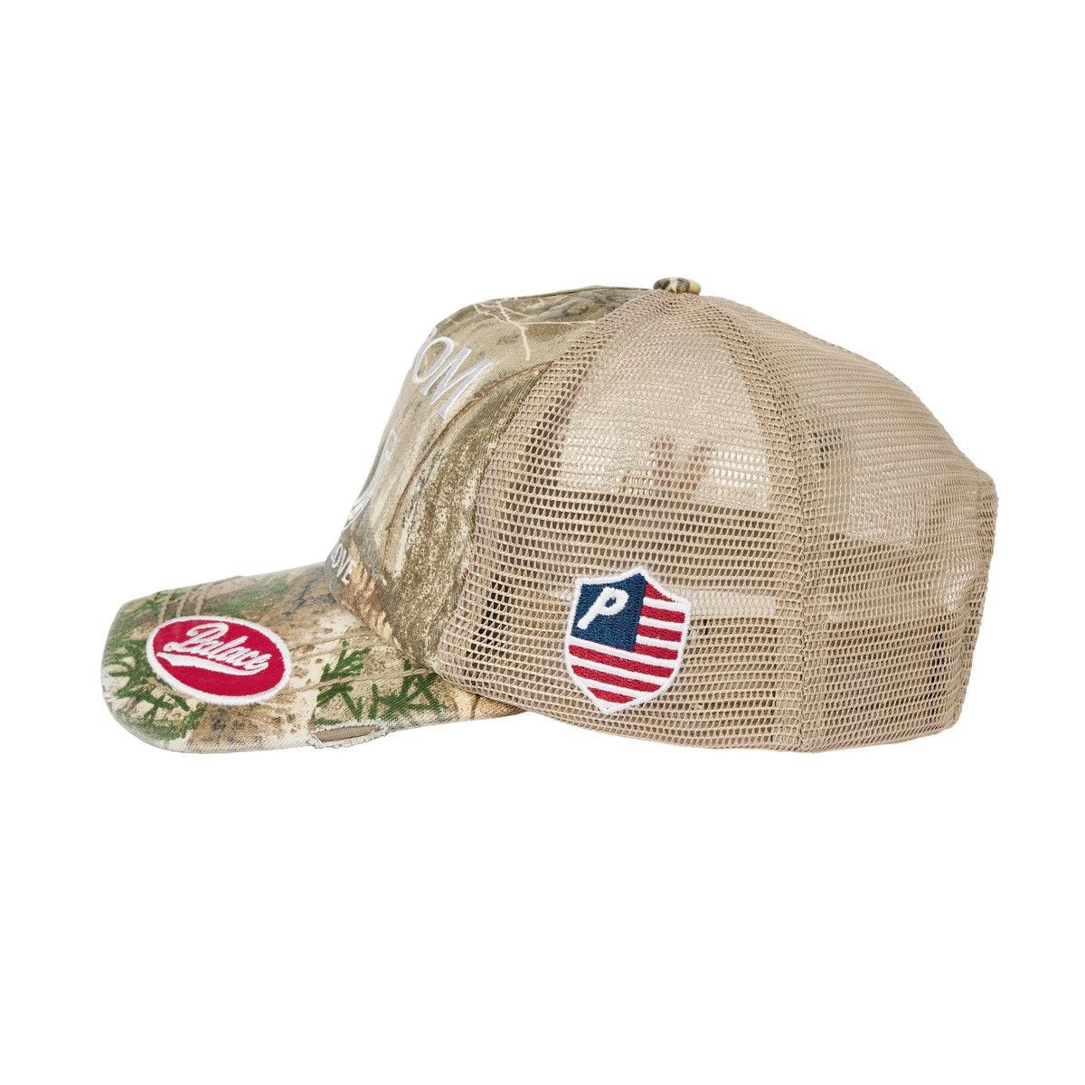 Palace Palace Freedom Distressed Trucker Hat Size ONE SIZE - 2 Thumbnail