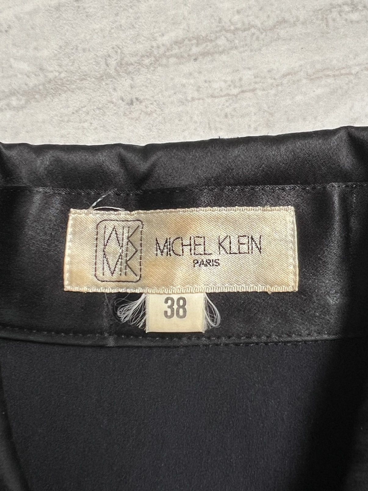 Michel Klein MICHEL KLEIN Black Zip Tops Size US XS / EU 42 / 0 - 6 Thumbnail