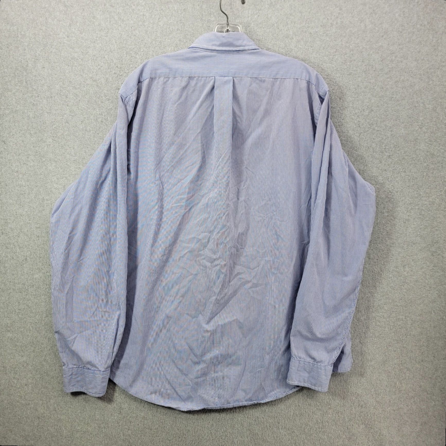 Polo Ralph Lauren Polo Ralph Lauren Shirt Men's XL Button-Down Long Sleeve Blue White Check graham pony Size US XL / EU 56 / 4 - 6 Thumbnail