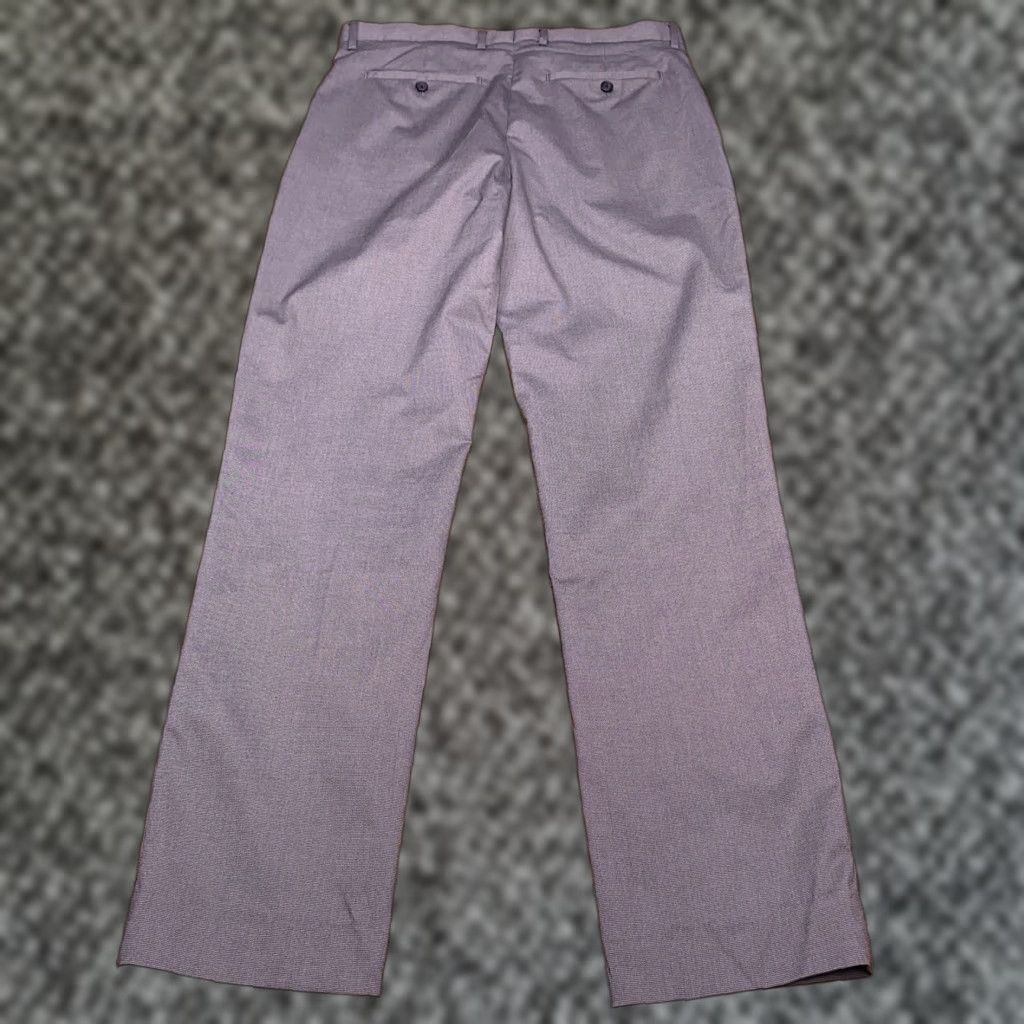 Banana Republic Banana Republic Slim Fit Dress Pants Mens 34x34 Gray Stretch Dress Pants Slim Fit Mens 34 Gray Modern Size US 34 / EU 50 - 1 Thumbnail
