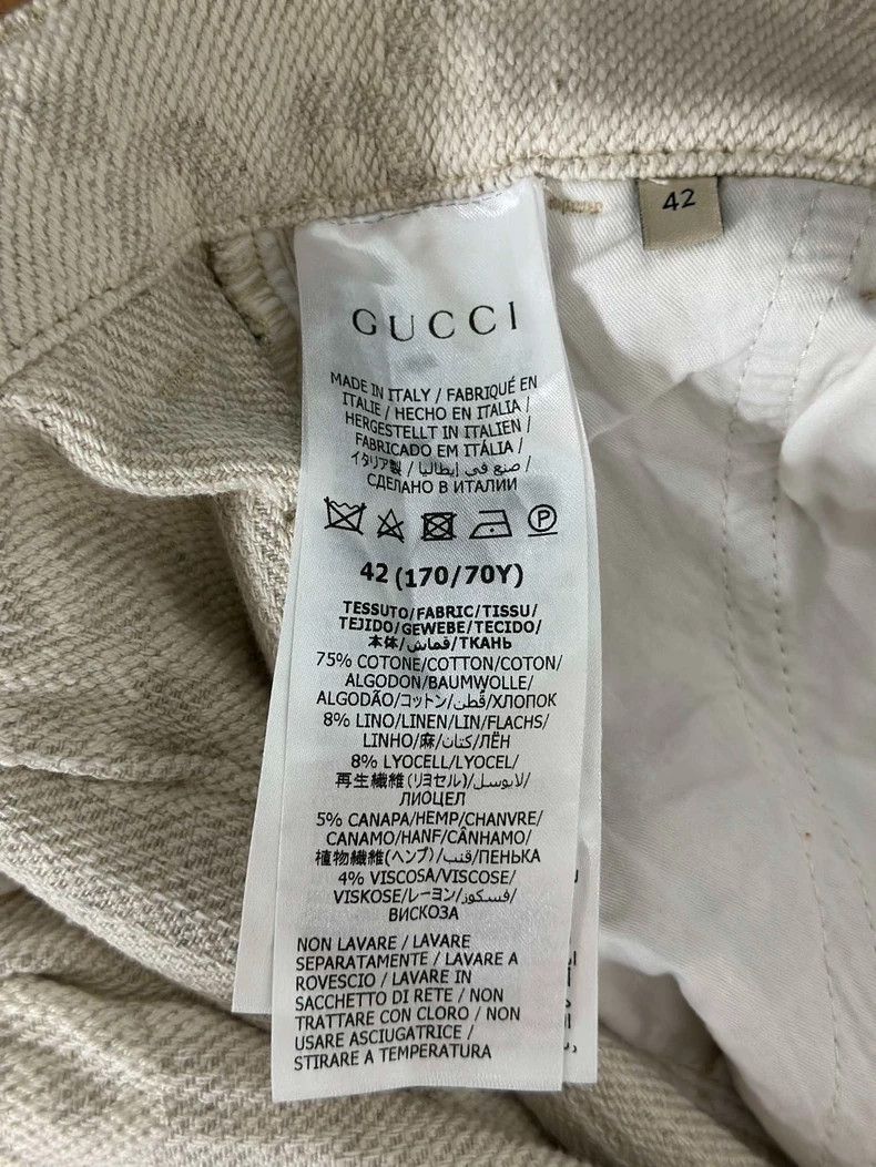 Gucci Gucci Old-fashioned denim shorts 2504-Nextarrow Size 27" / US 4 / IT 40 - 5 Thumbnail