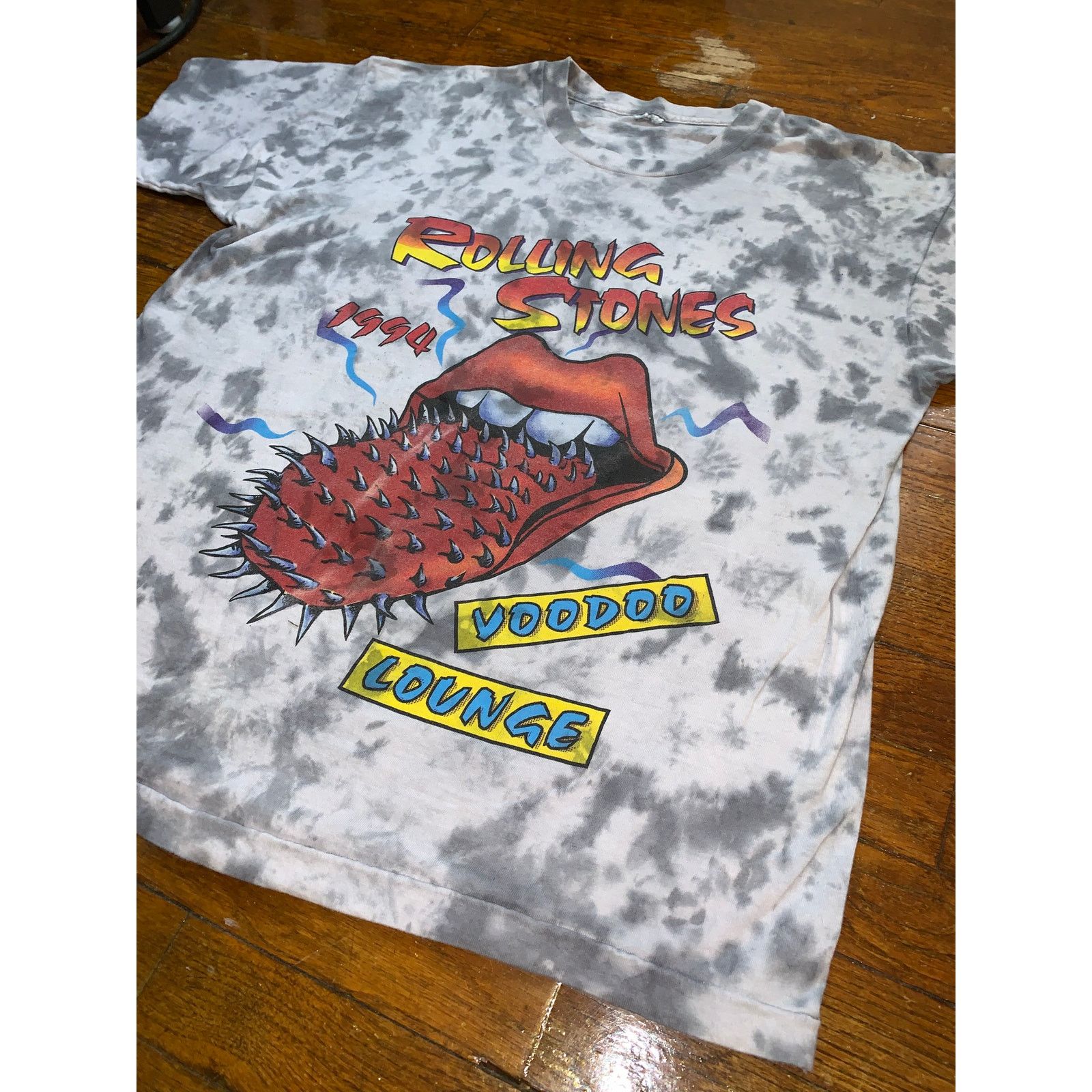 Vintage 1994 Rolling Stones Voodoo Lounge Tour Shirt XL USA