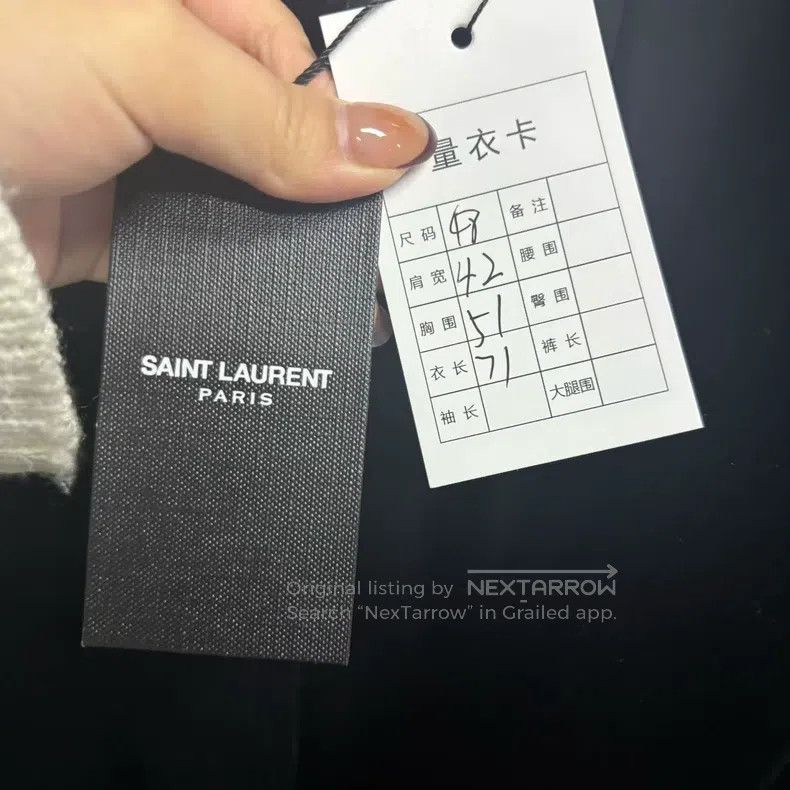 Saint Laurent Paris Saint Laurent Paris Black One-button Solid Jacket i Size US M / EU 48-50 / 2 - 4 Thumbnail