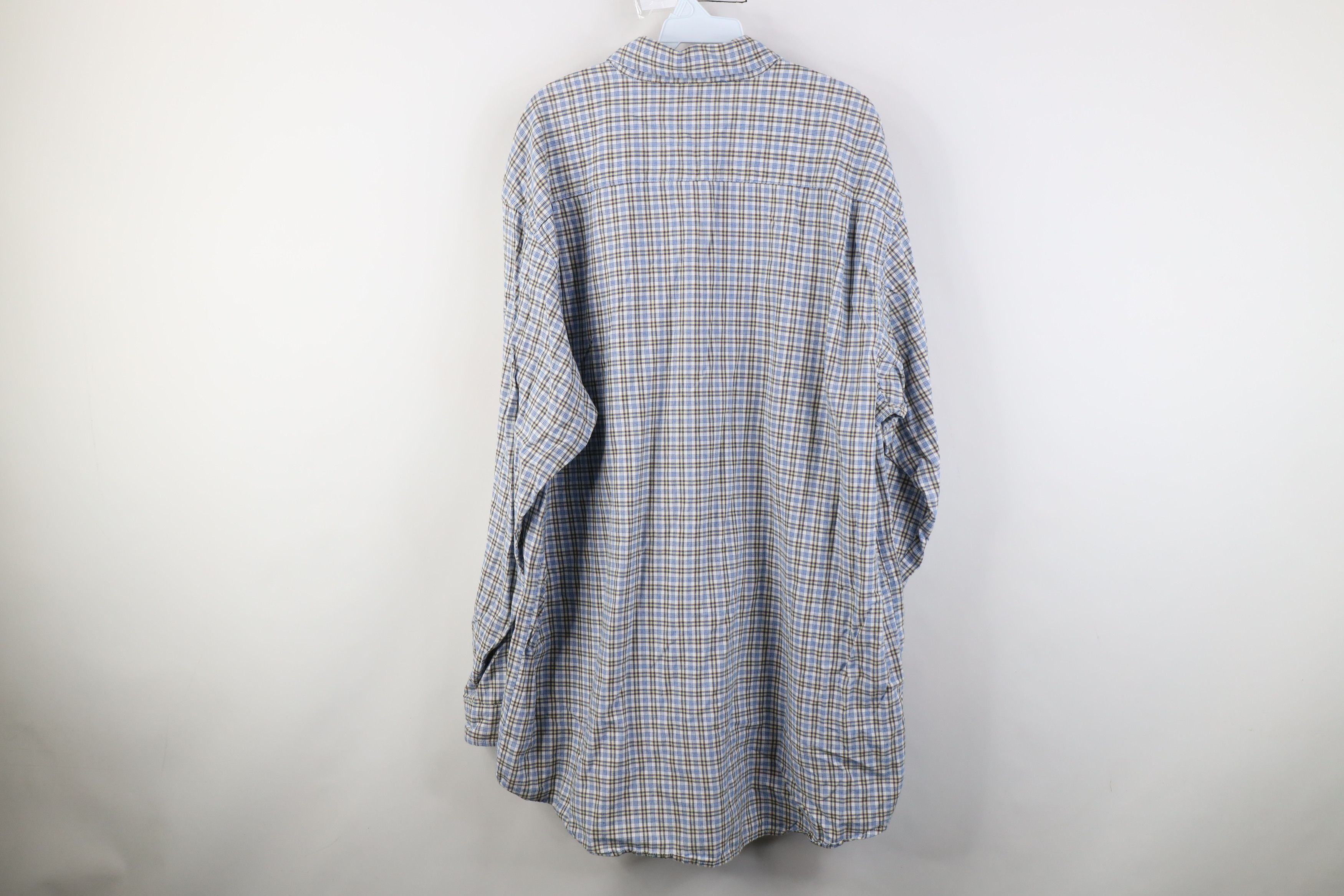 Carhartt Vintage Y2K Carhartt Lightweight Button Shirt Blue Plaid Size US XL / EU 56 / 4 - 11 Thumbnail