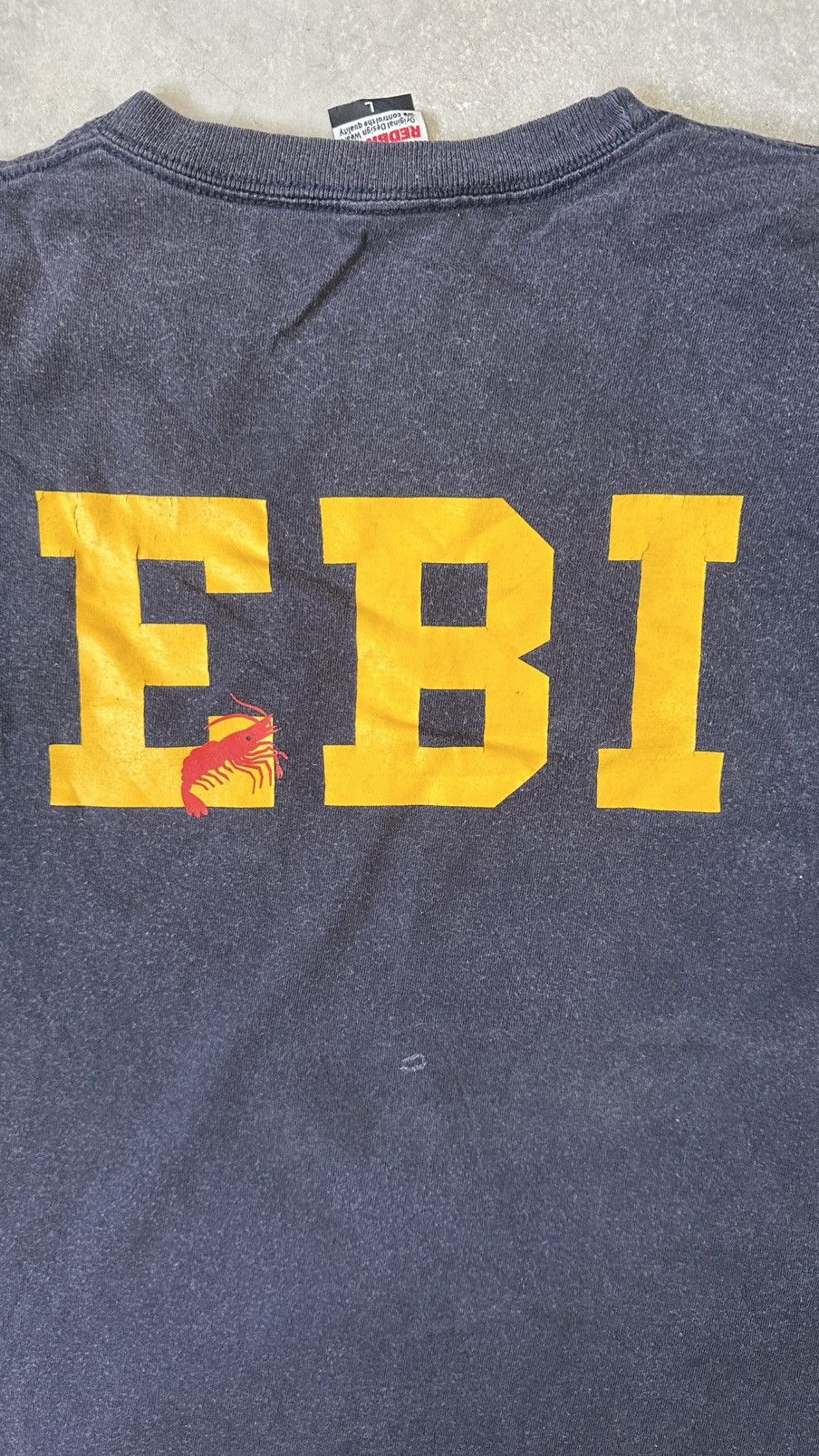 Japanese Brand VINTAGE REDBORN FBI ELEMENT OF JOKE TEE Size US M / EU 48-50 / 2 - 7 Thumbnail