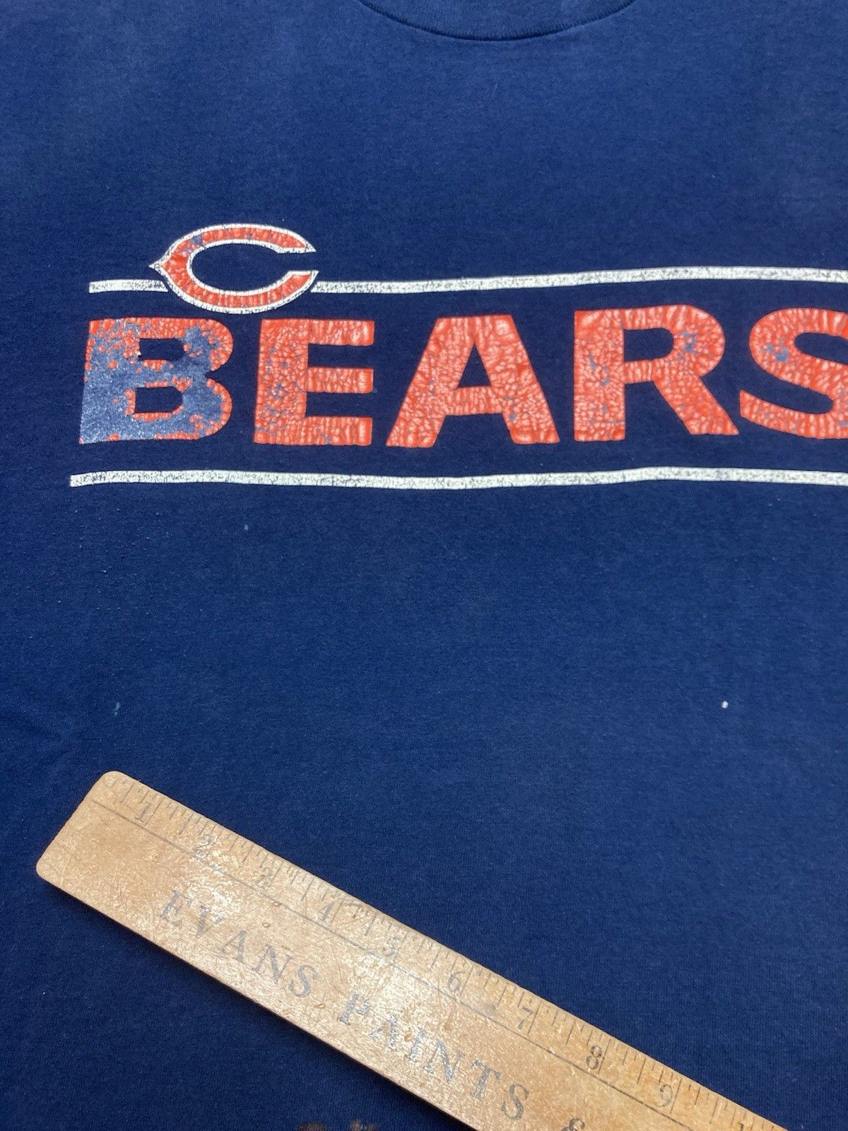 Vintage 90s graphic t shirt Chicago bears football single stitch XL Size US XL / EU 56 / 4 - 3 Thumbnail