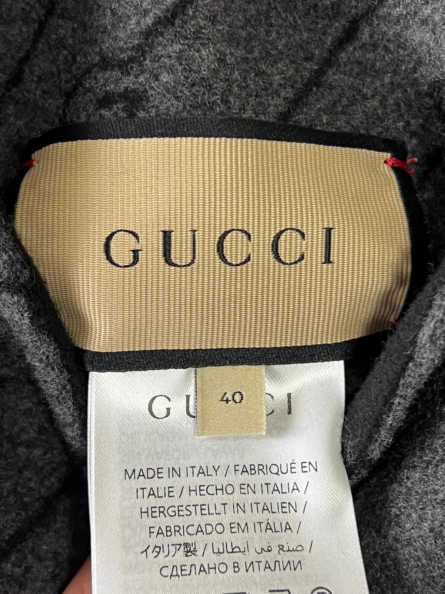 Gucci Gucci Women's Double Faced GG Print Wool Coat 40 IT Size S / US 4 / IT 40 - 8 Thumbnail