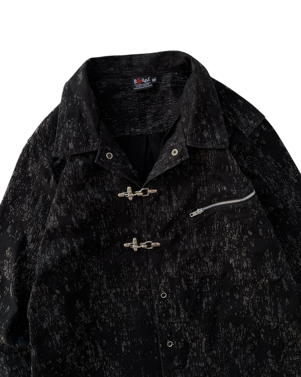 Japanese Brand BADGER PUNK BRAND JACKET🇯🇵 Size US M / EU 48-50 / 2 - 4 Thumbnail