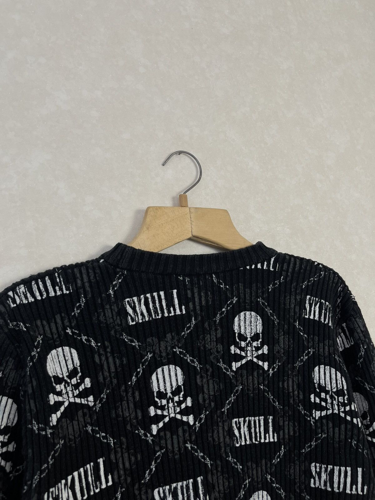 Hysteric Glamour × Undercover Japan Diesel Style Knit Rib Printed Sweater Y2K Size US L / EU 52-54 / 3 - 12 Thumbnail
