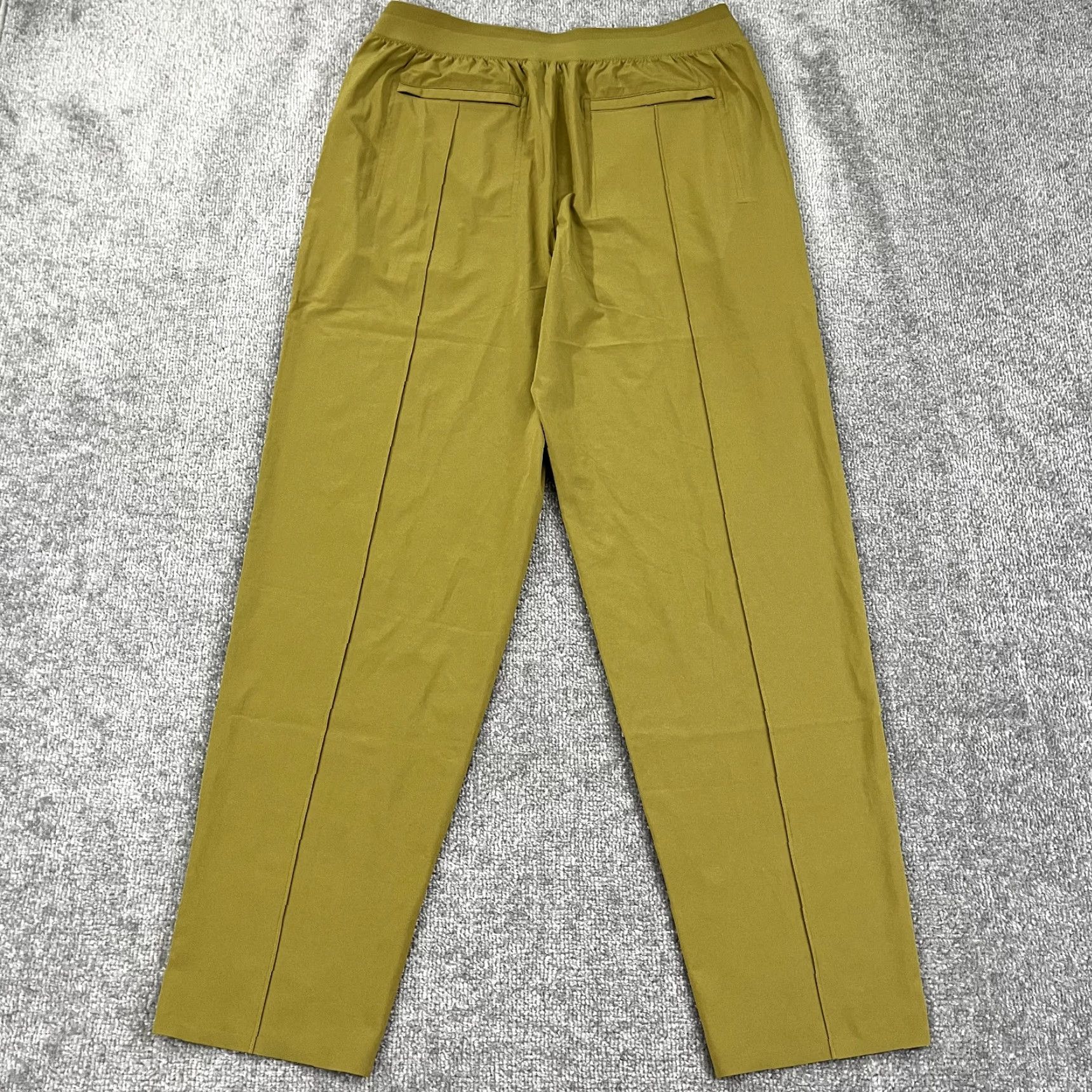 Athleta Athleta Pants Womens Size 10 Slim Gold Vienna Stretch Tapestry Pleated Solid Lifestyle Athleisure Size 32" / US 10 / IT 46 - 4 Thumbnail