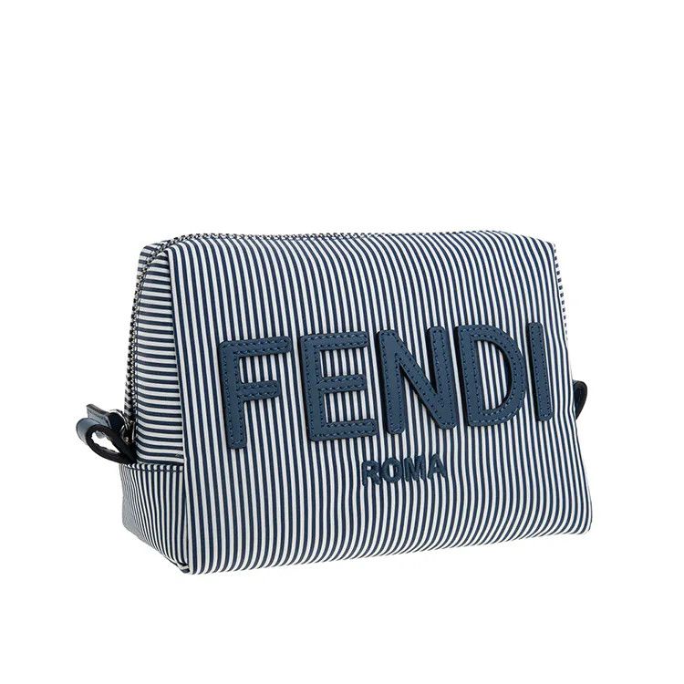 Fendi o1loc1c0824 Size: OS / Beauty Pouch in Grey/White Size ONE SIZE - 1 Thumbnail