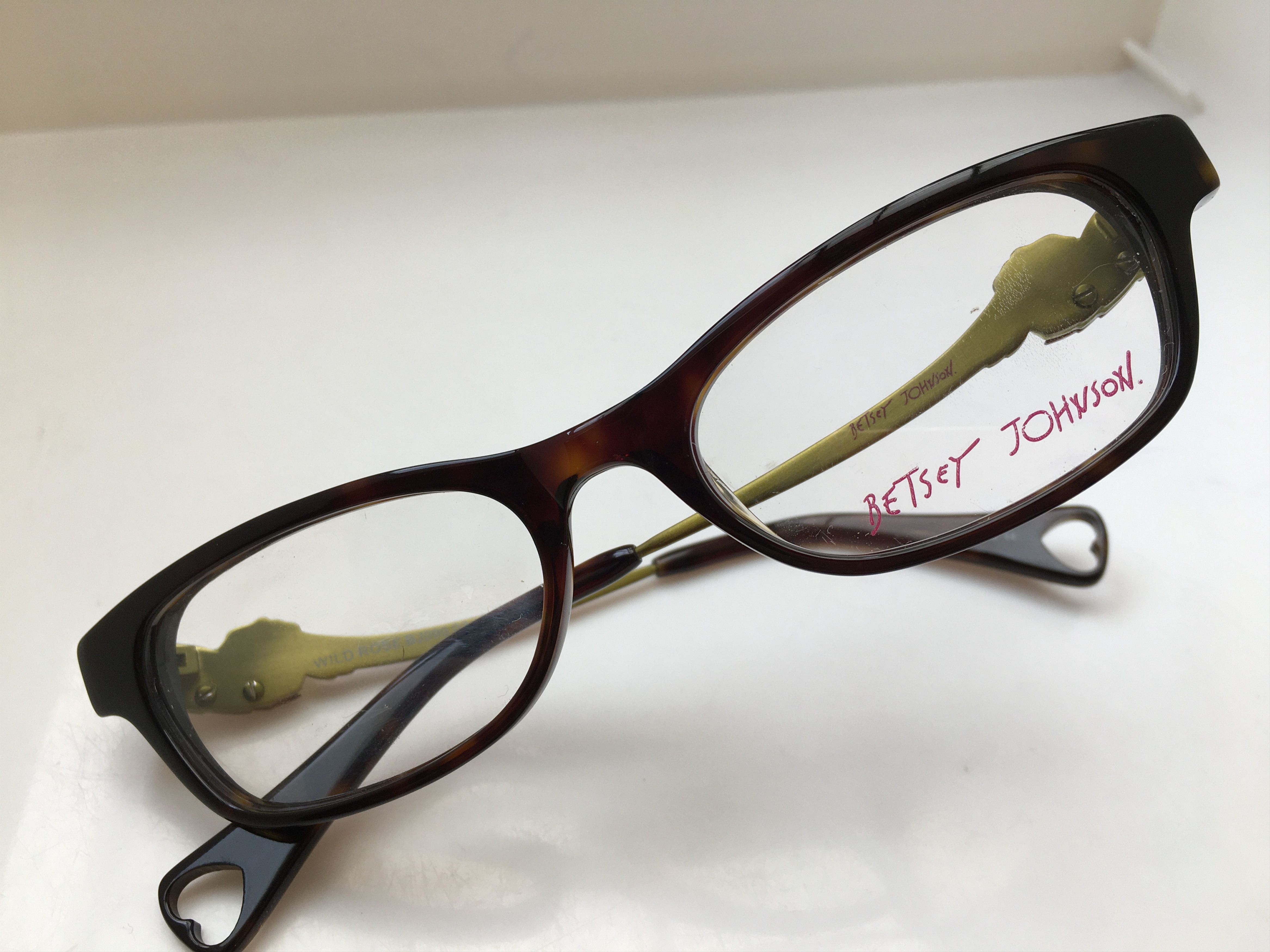Betsey Johnson Betsey Johnson Tortoise Cat Eye Eyeglasses Frame Diva Size ONE SIZE - 5 Thumbnail