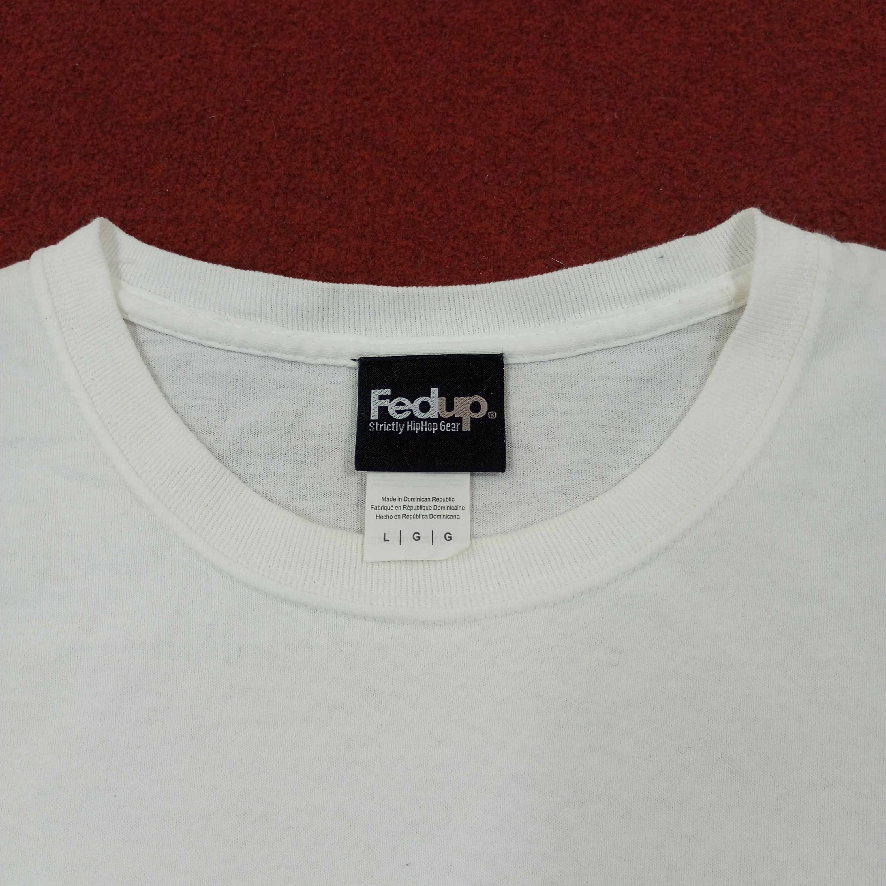 Vintage Fedup Parody Fedex Logo Design Streetwear Tshirt Size US L / EU 52-54 / 3 - 4 Thumbnail