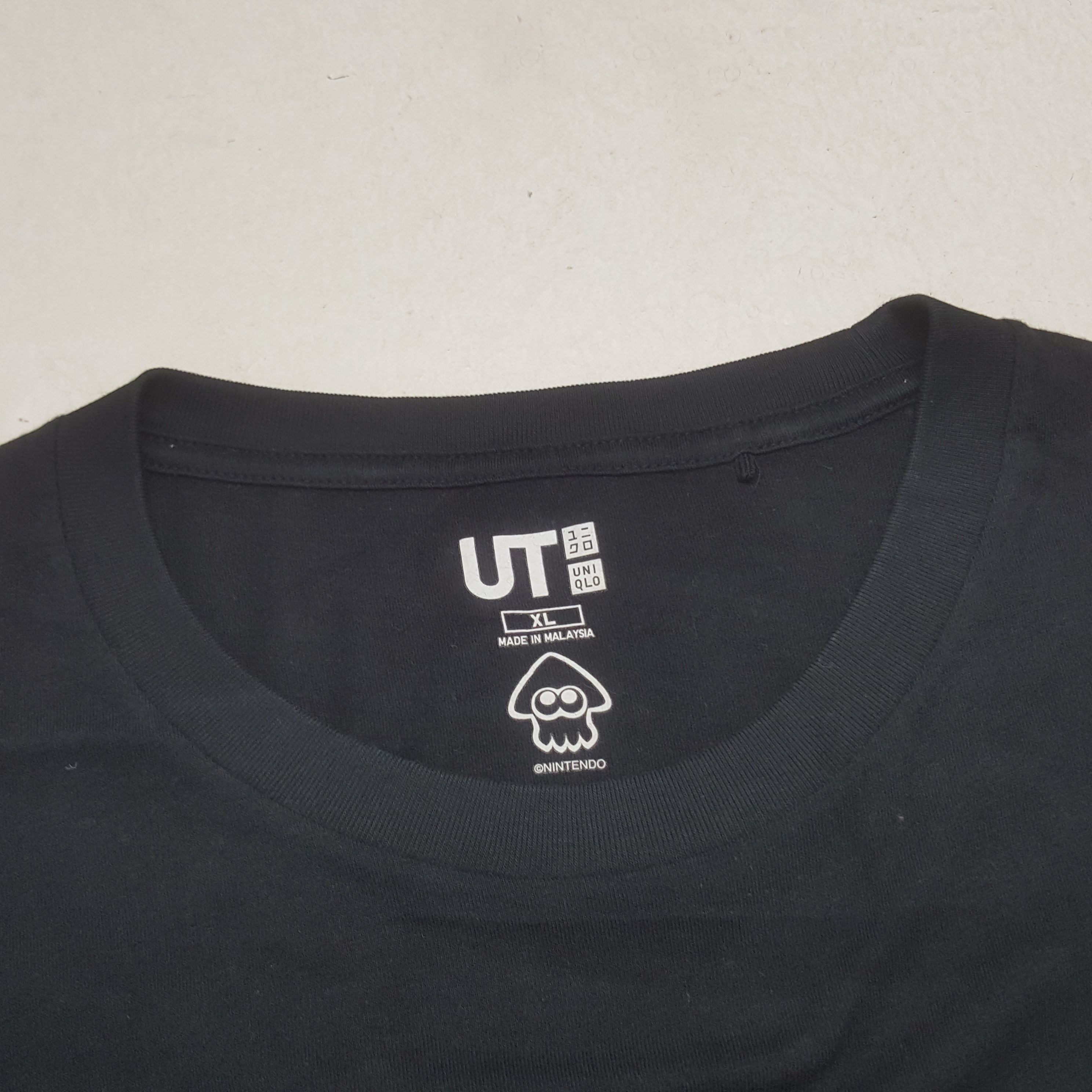 Nintendo Vintage Nintendo Splatoon X Uniqlo Video Game Tshirt RR18 Size US L / EU 52-54 / 3 - 4 Thumbnail