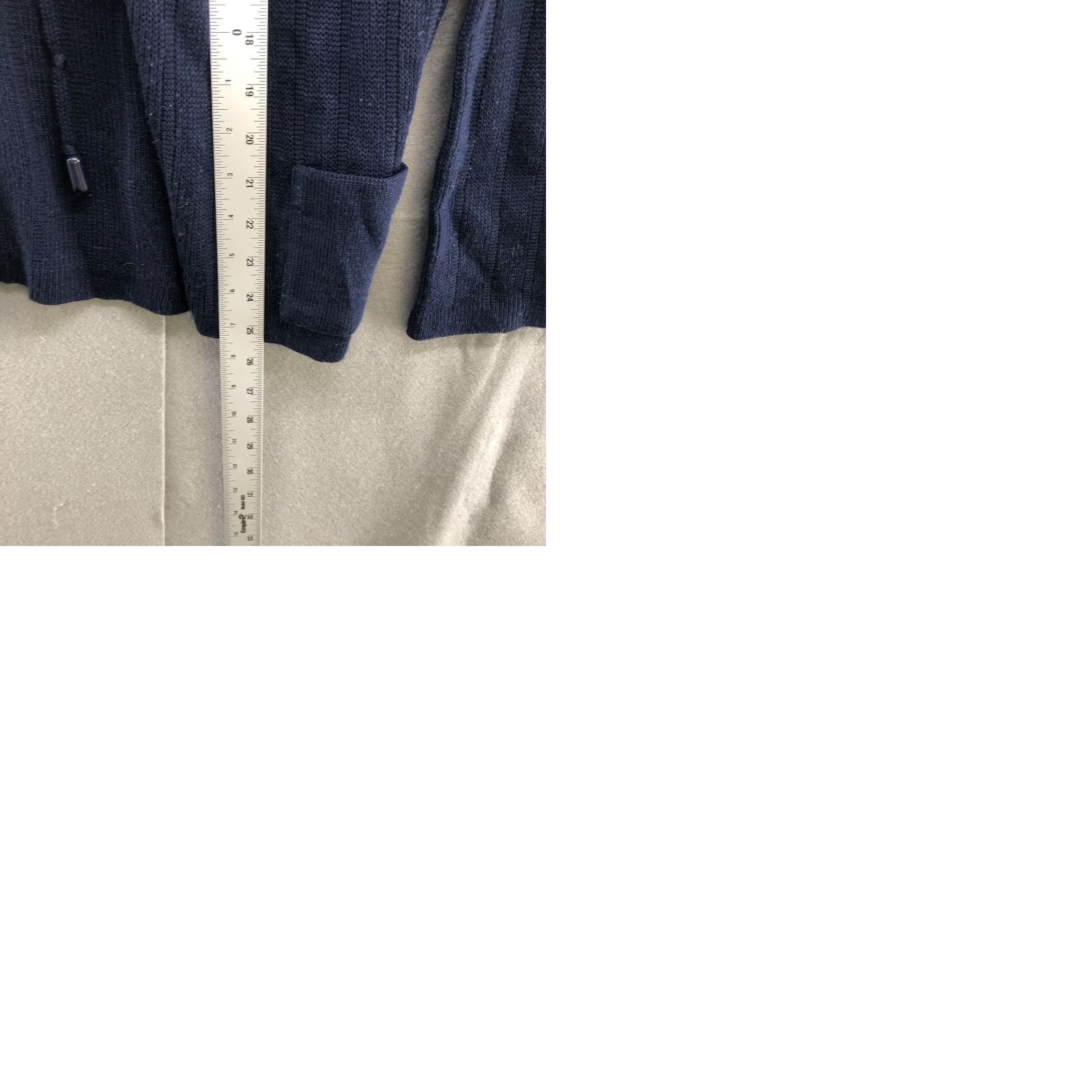 Vintage VINTAGE Wool Cardigan Sweater Navy Blue Womens M Sz 48 Germany Open Size M / US 6-8 / IT 42-44 - 9 Thumbnail