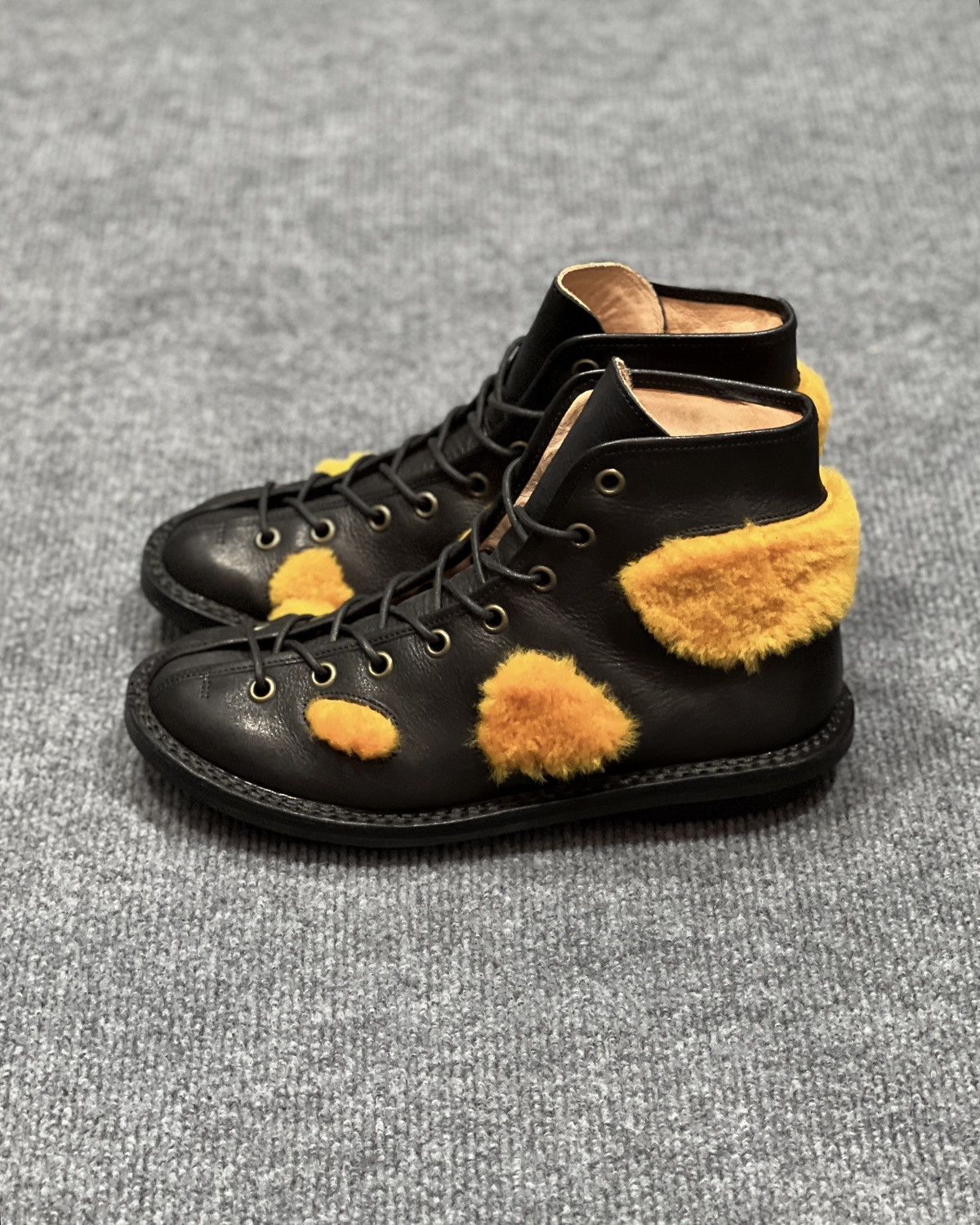 Trippen Trippen Spock_f Black-yellow boot shoes Size US 8 / EU 41 - 5 Thumbnail