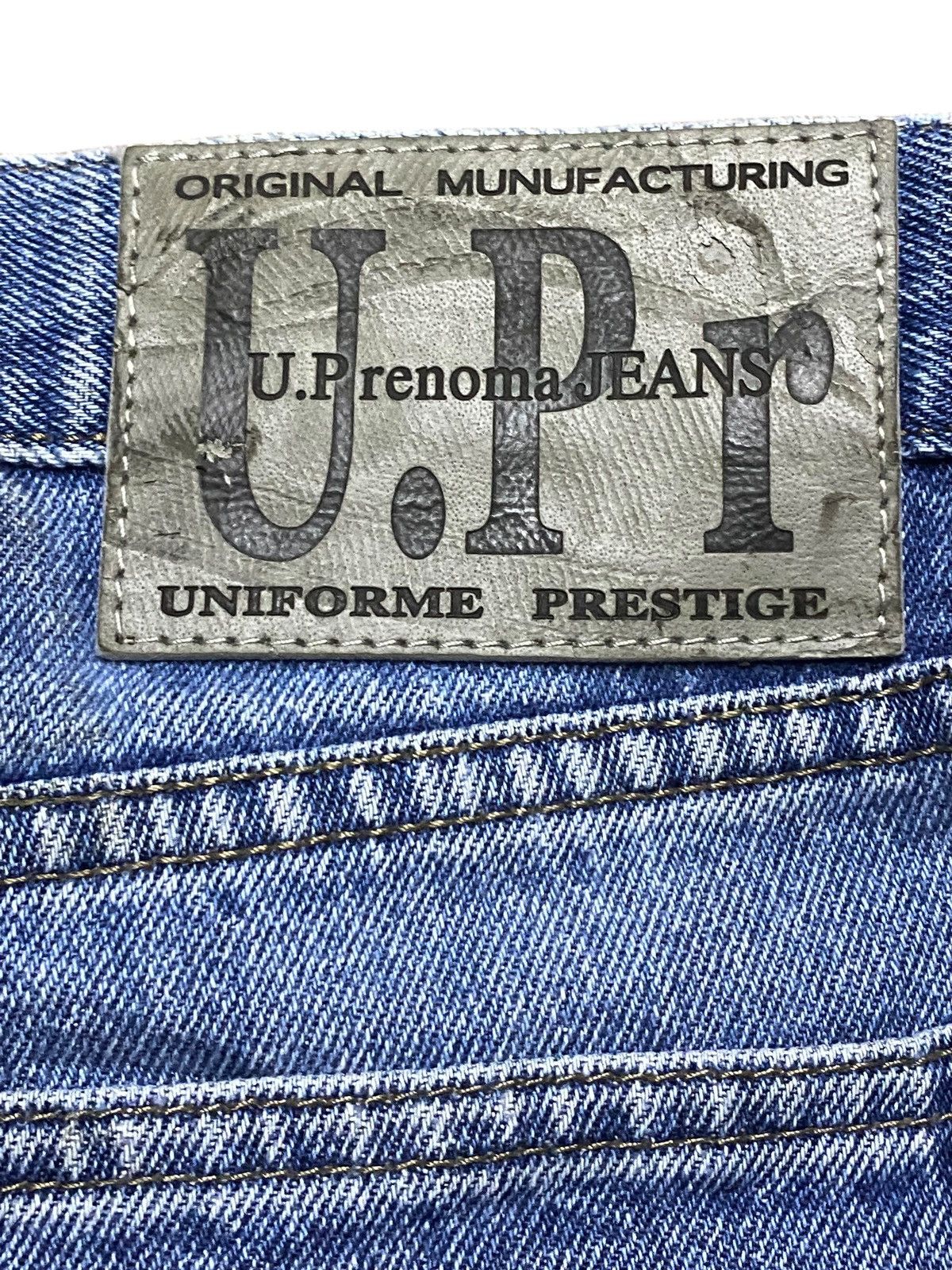 Renoma Vintage UP Renoma Uniform Prestige Distressed Loose Jeans Size US 33 - 15 Thumbnail