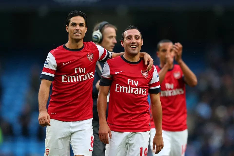 Nike ARSENAL 2012 2014 HOME FOOTBALL SHORTS SOCCER SHORTS Size US 40 / EU 56 - 11 Thumbnail