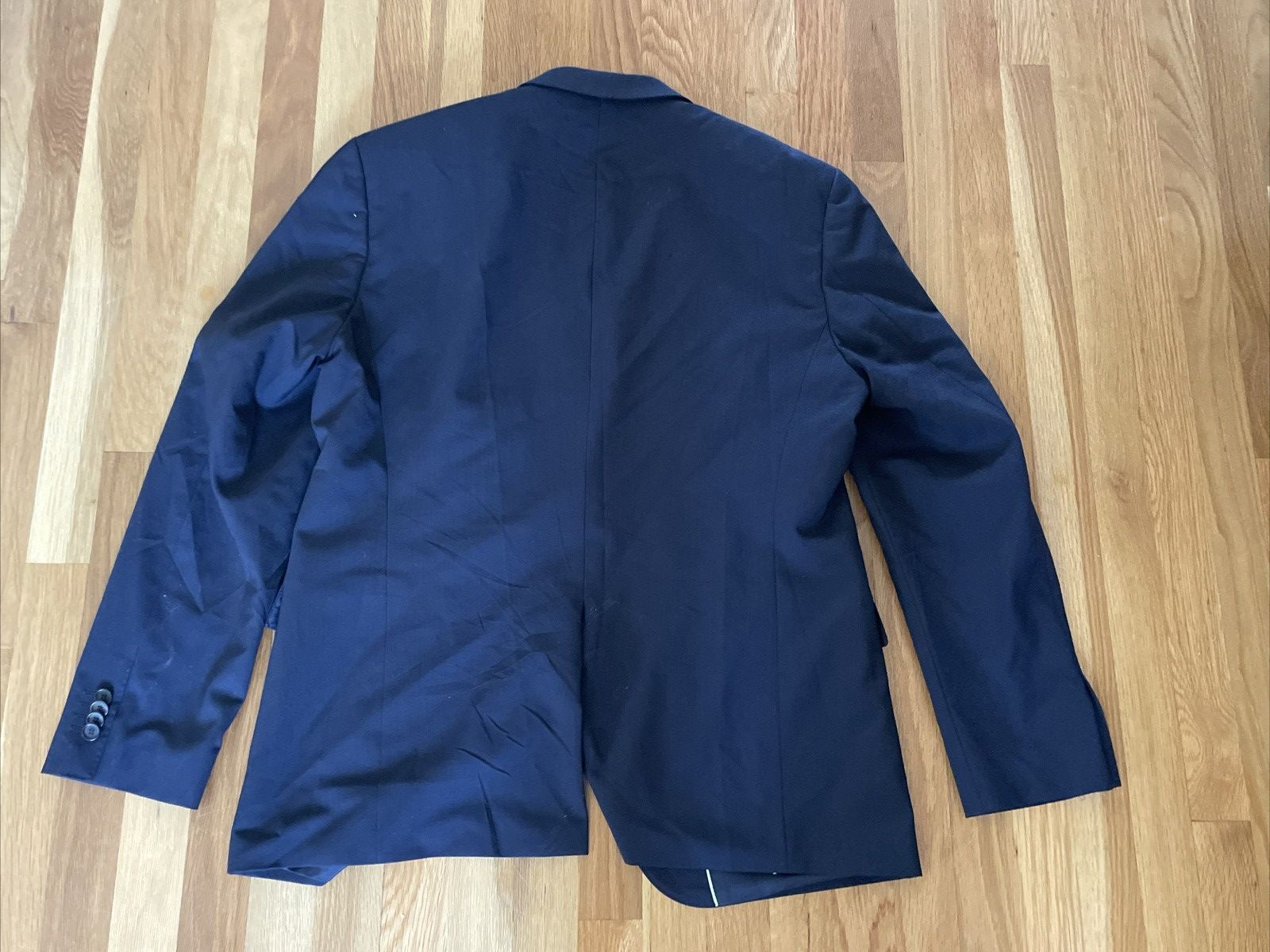 Hugo Boss Hugo Boss Jam Sharp Blue Suit Jacket Blazer 44 Size 44R - 8 Thumbnail