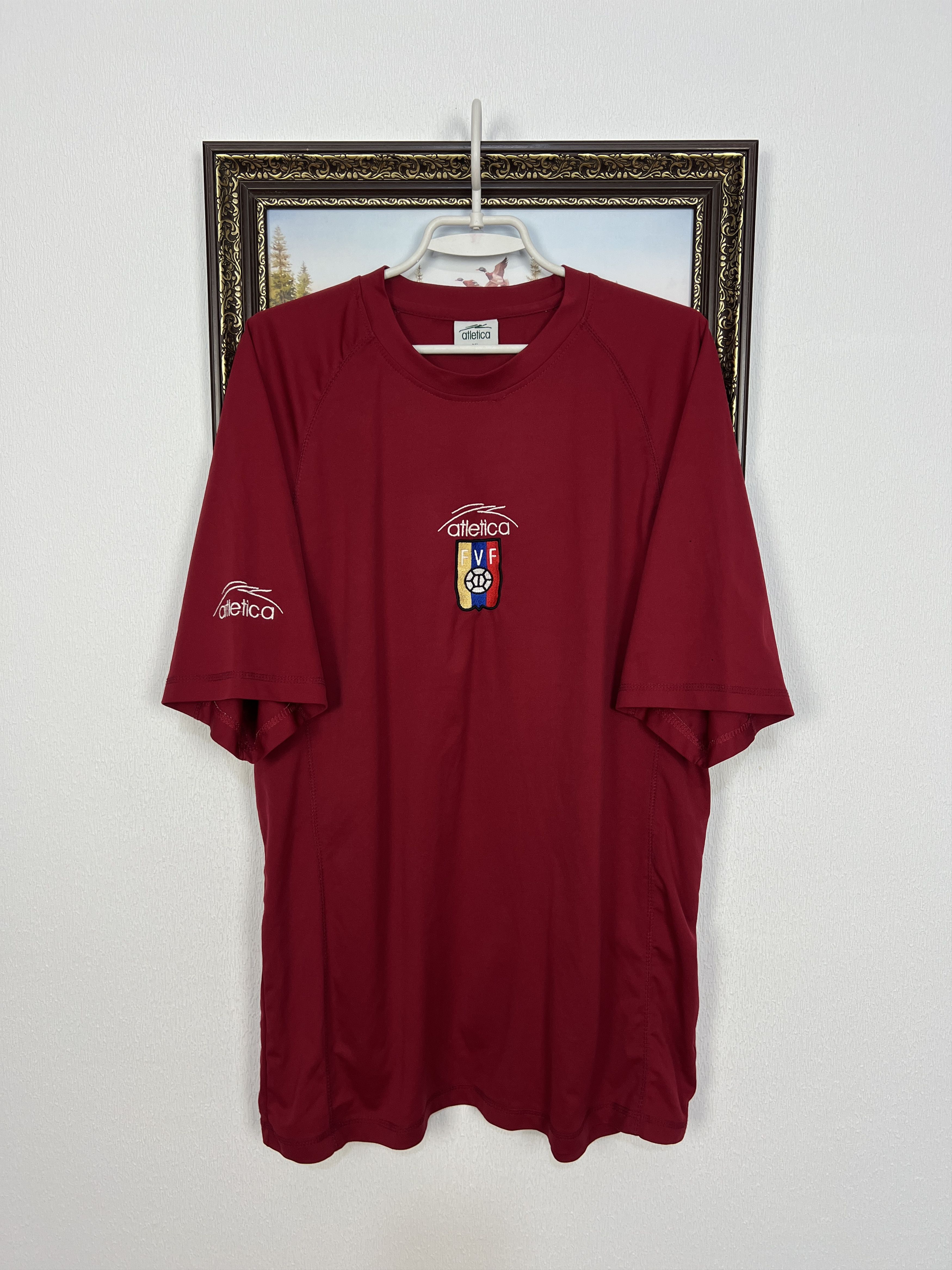 Atletica Venezuela Home football shirt 2001 Soccer Atletica Jersey Size US XL / EU 56 / 4 - 1 Thumbnail
