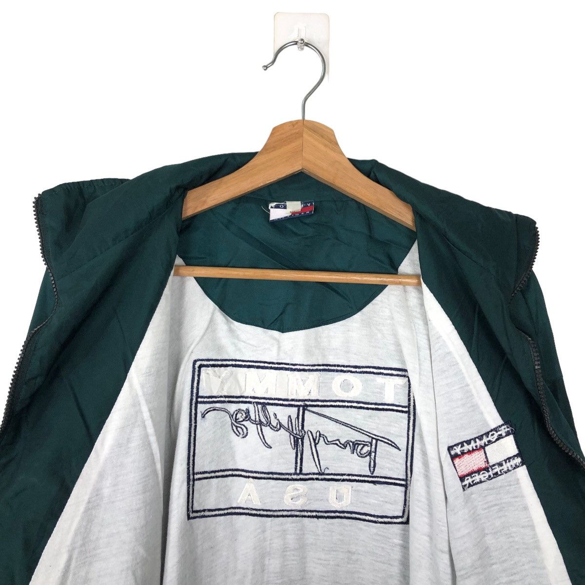 Japanese Brand 🔥90’s VINTAGE TOMMY HILFIGER SURVIVAL JACKET BIG LOGO Size US XL / EU 56 / 4 - 10 Thumbnail